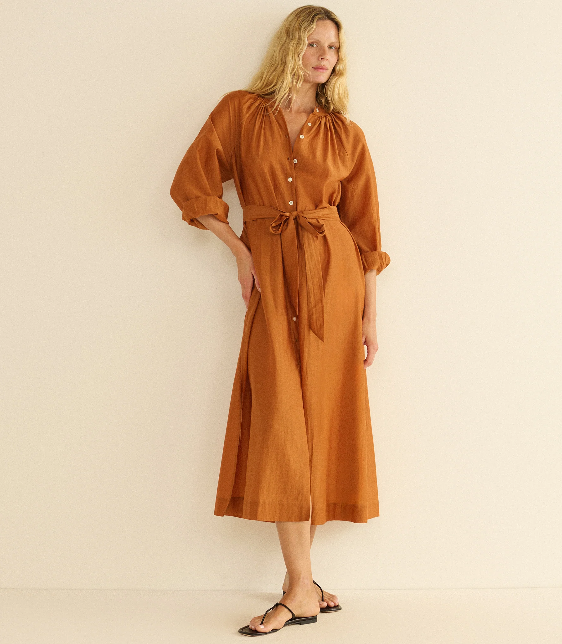 JOLIANE DRESS -- COCONUT - Image 2