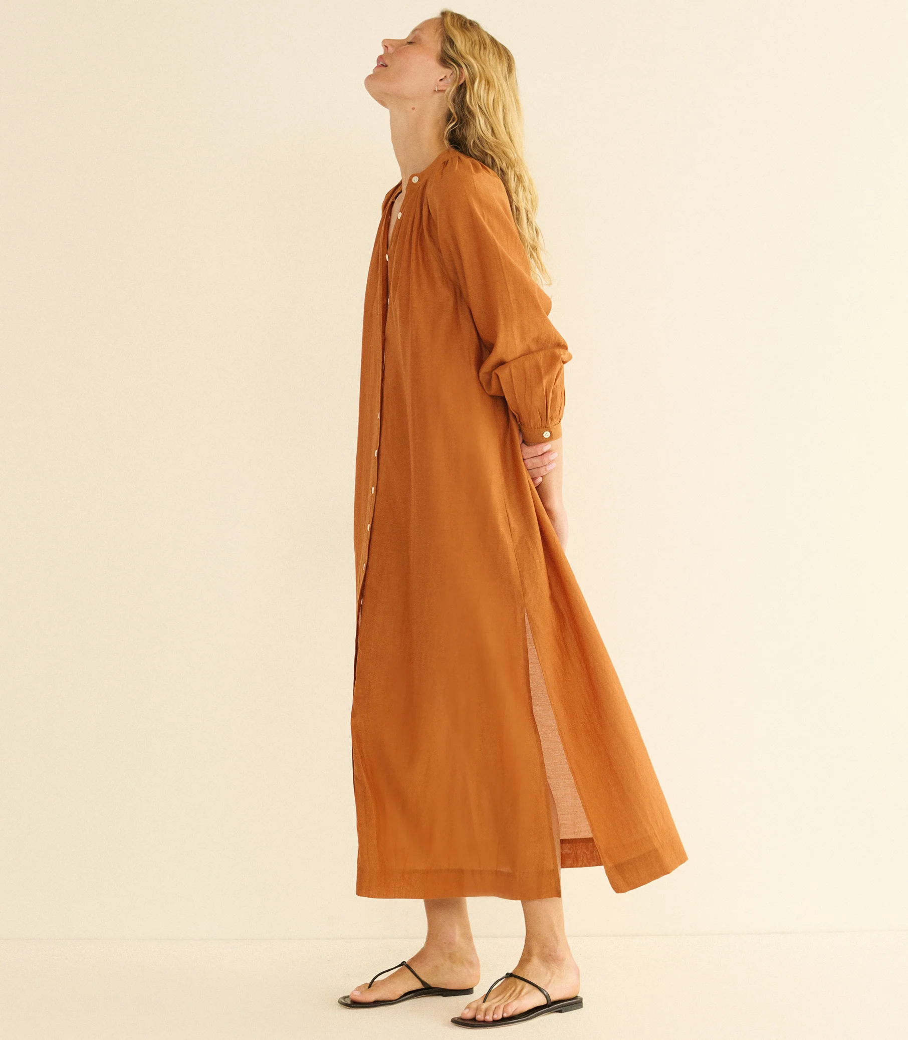 JOLIANE DRESS -- COCONUT - Image 4
