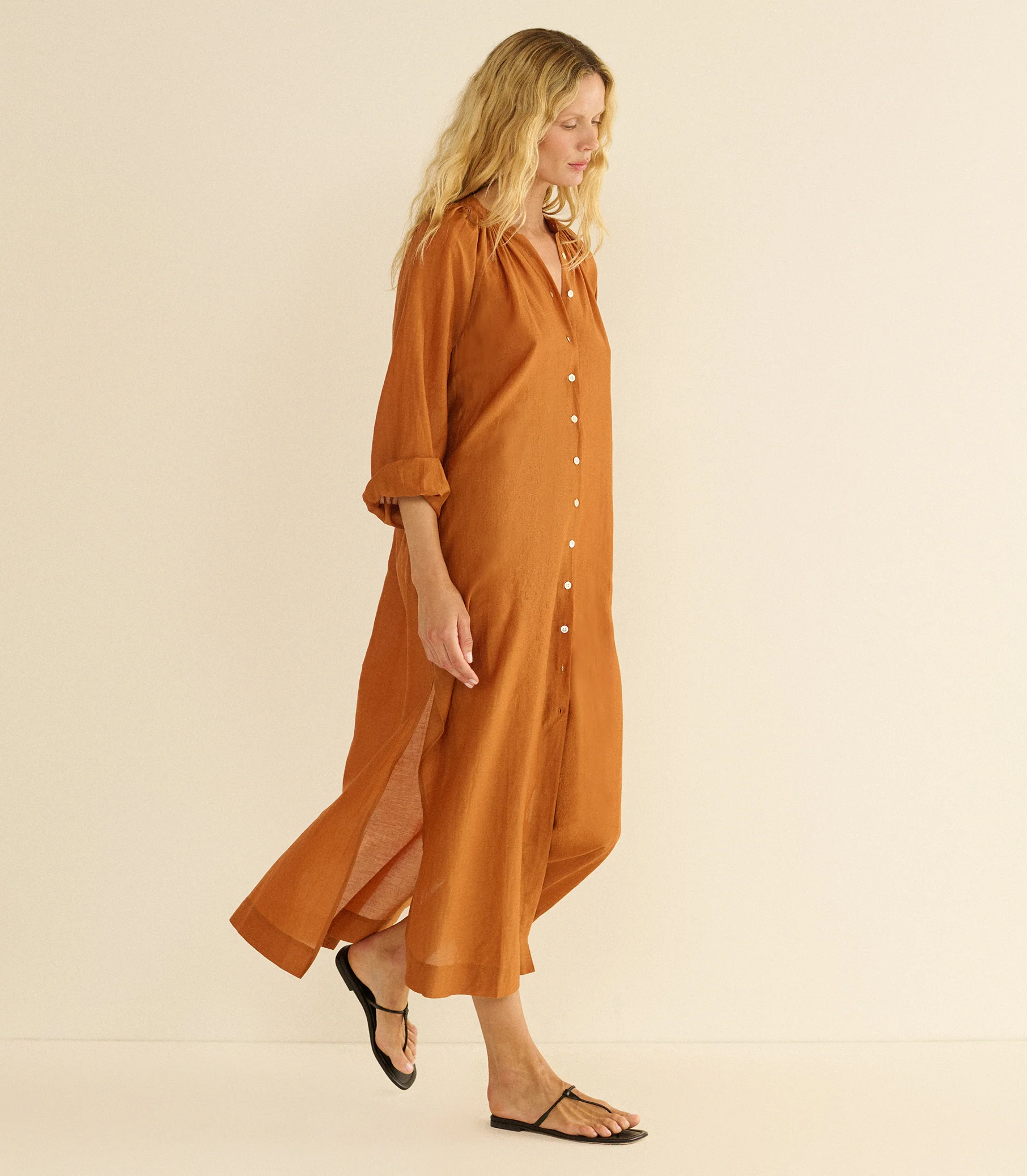 JOLIANE DRESS -- COCONUT - Image 5