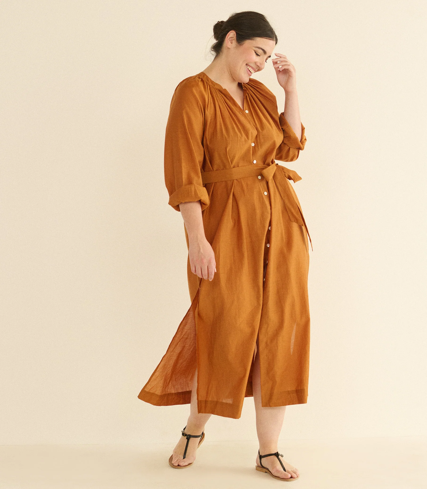 JOLIANE DRESS -- COCONUT - Image 8