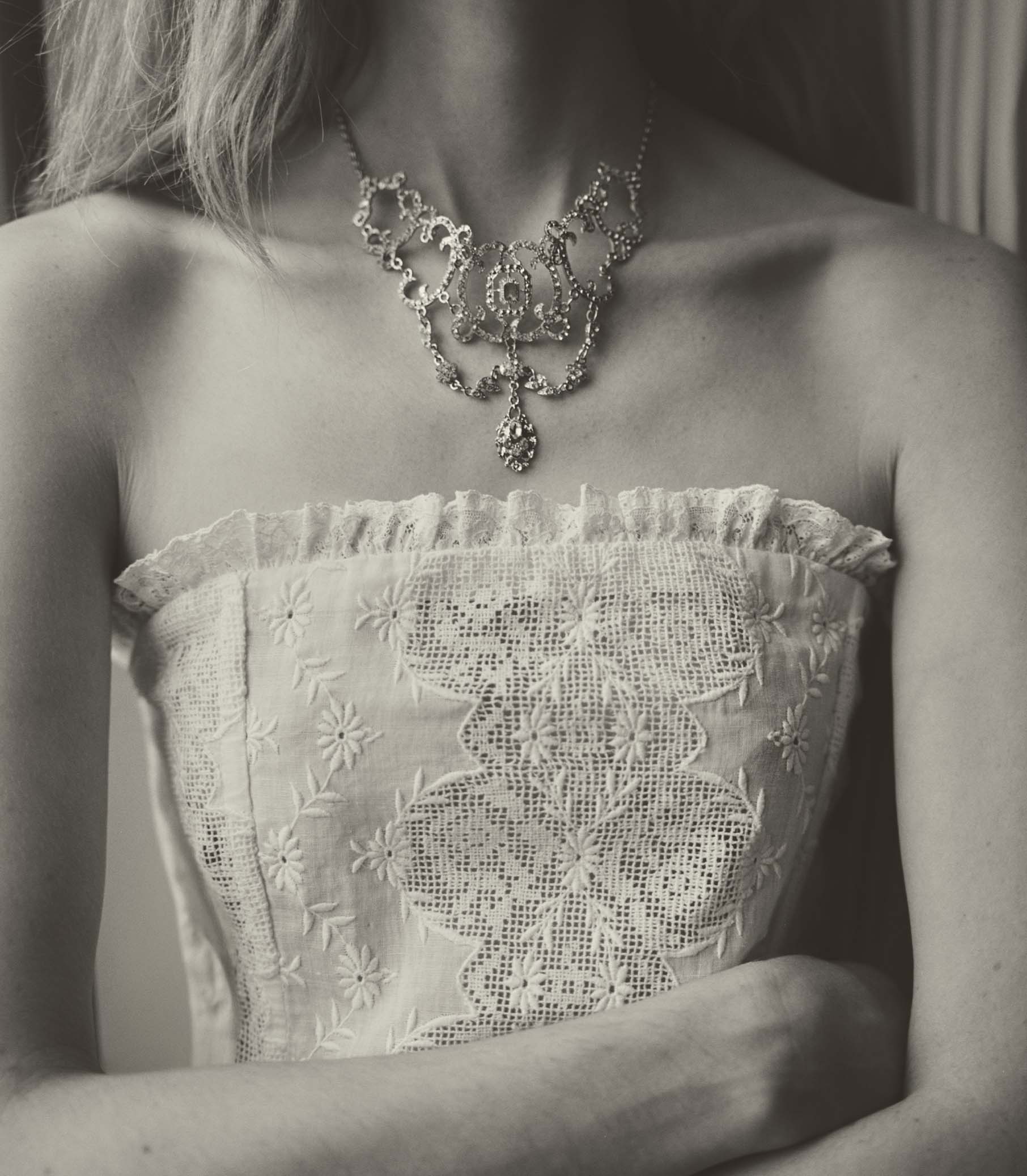 JOSEPHINE ANNIVERSARY DRESS -- SALT - Image 3