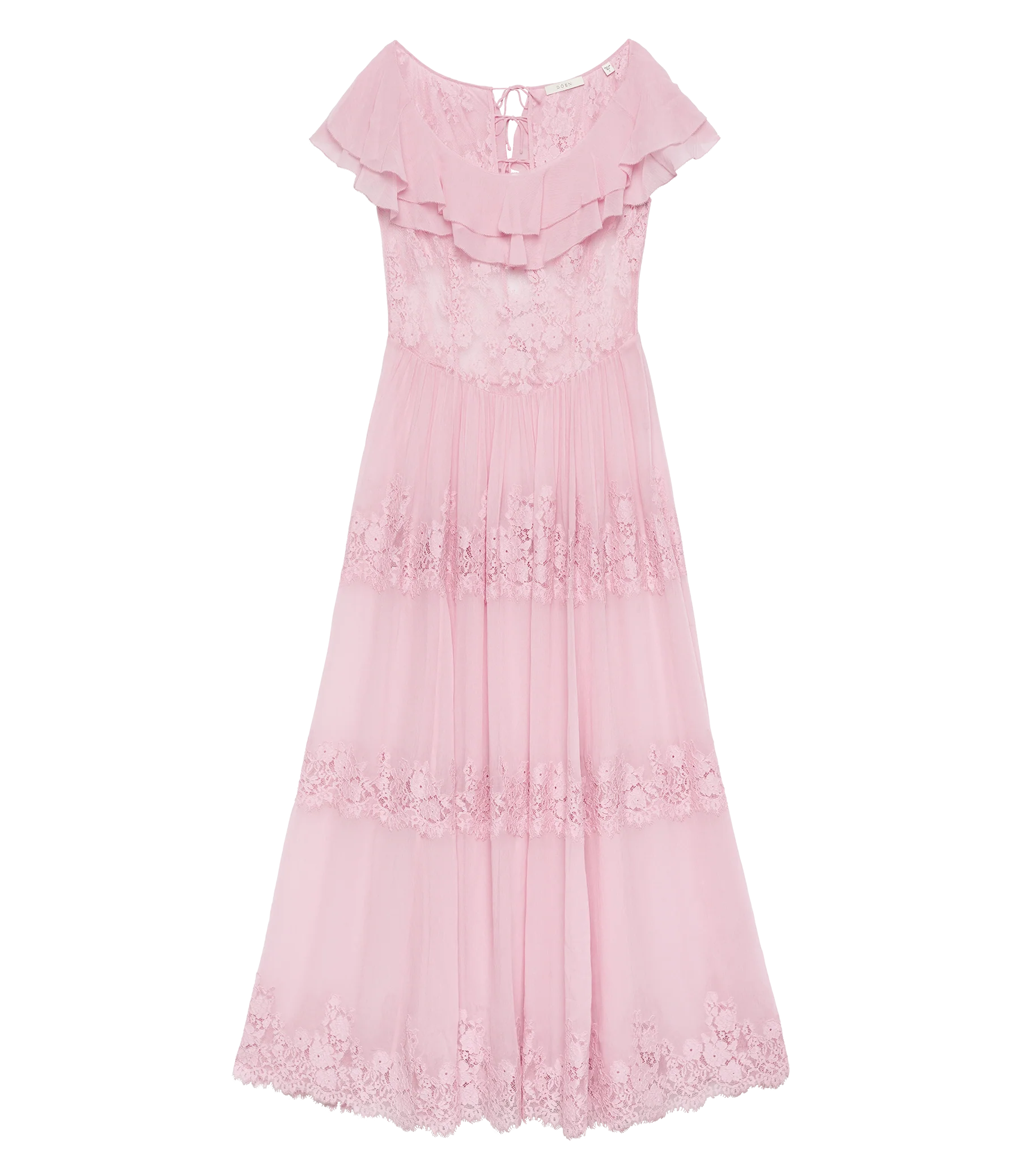 JOYELLE DRESS -- PINK HYDRANGEA - Image 8
