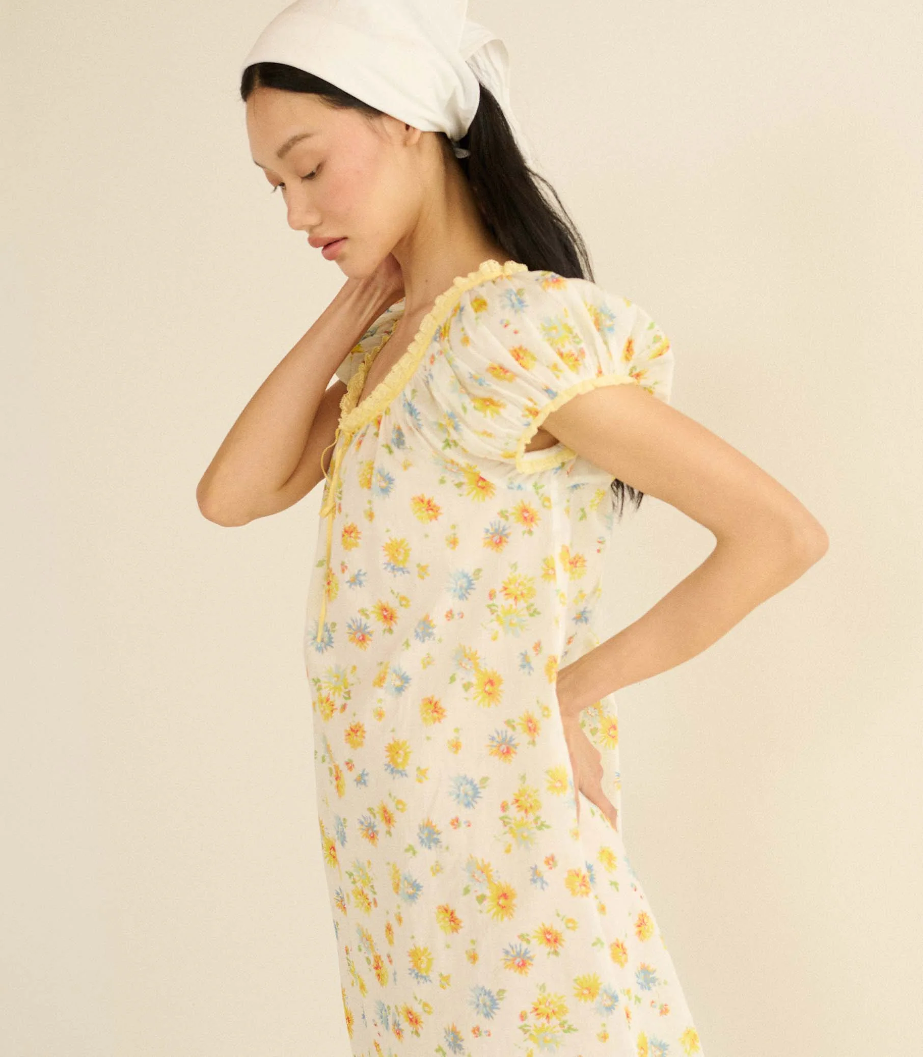 JULIA DRESS -- DAHLIA FLORAL - Image 3