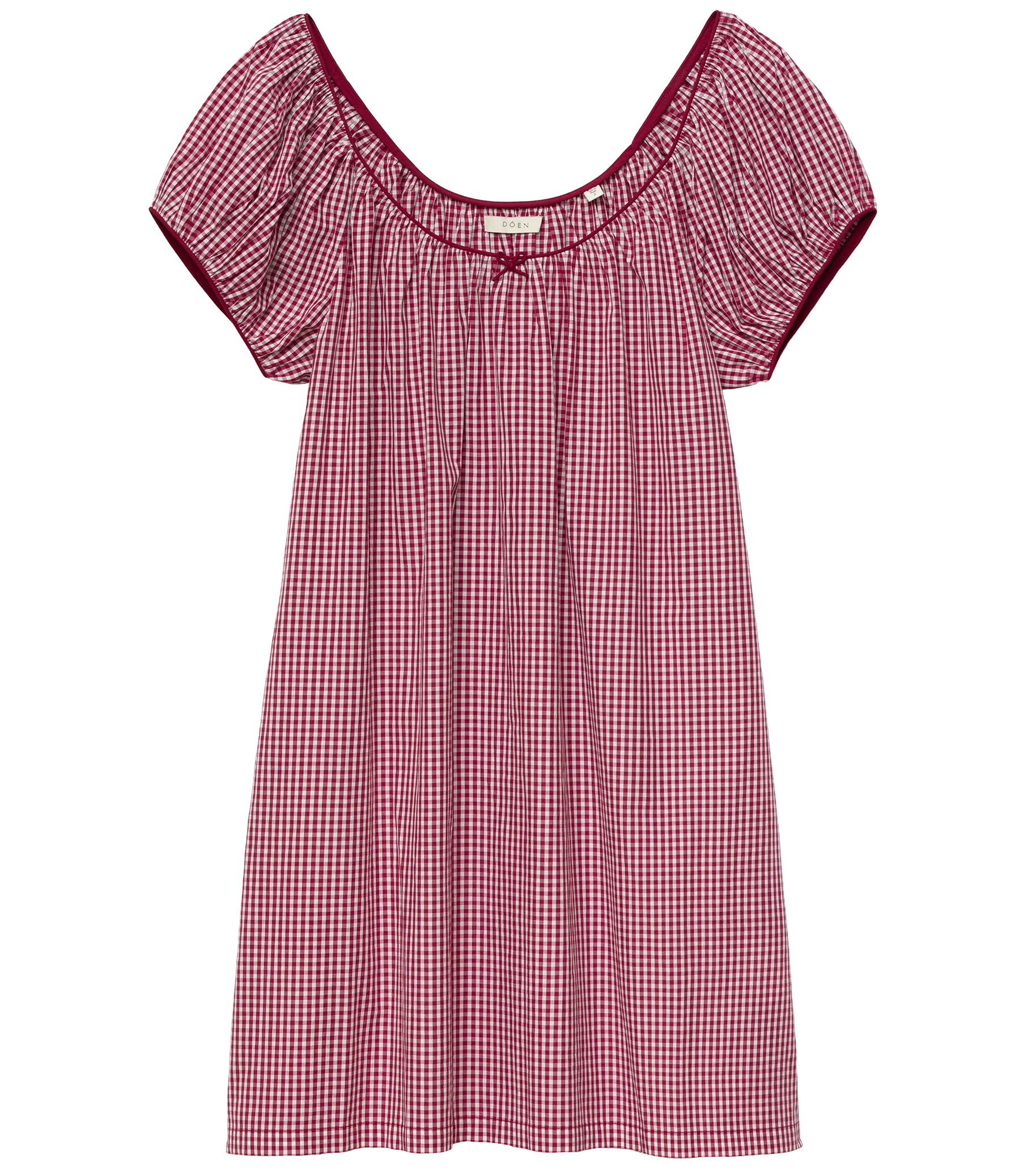 JULIA DRESS -- MULBERRY LA MADDALENA GINGHAM - Image 4