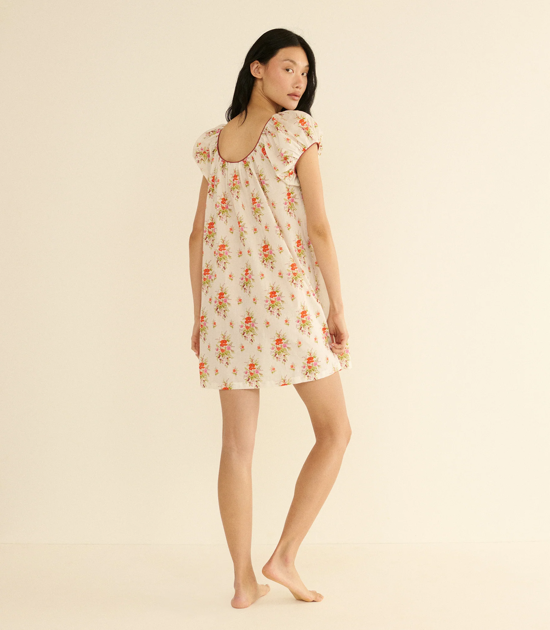JULIA DRESS -- ROSE PETIT BOUQUET DE CHAMONIX - Image 5