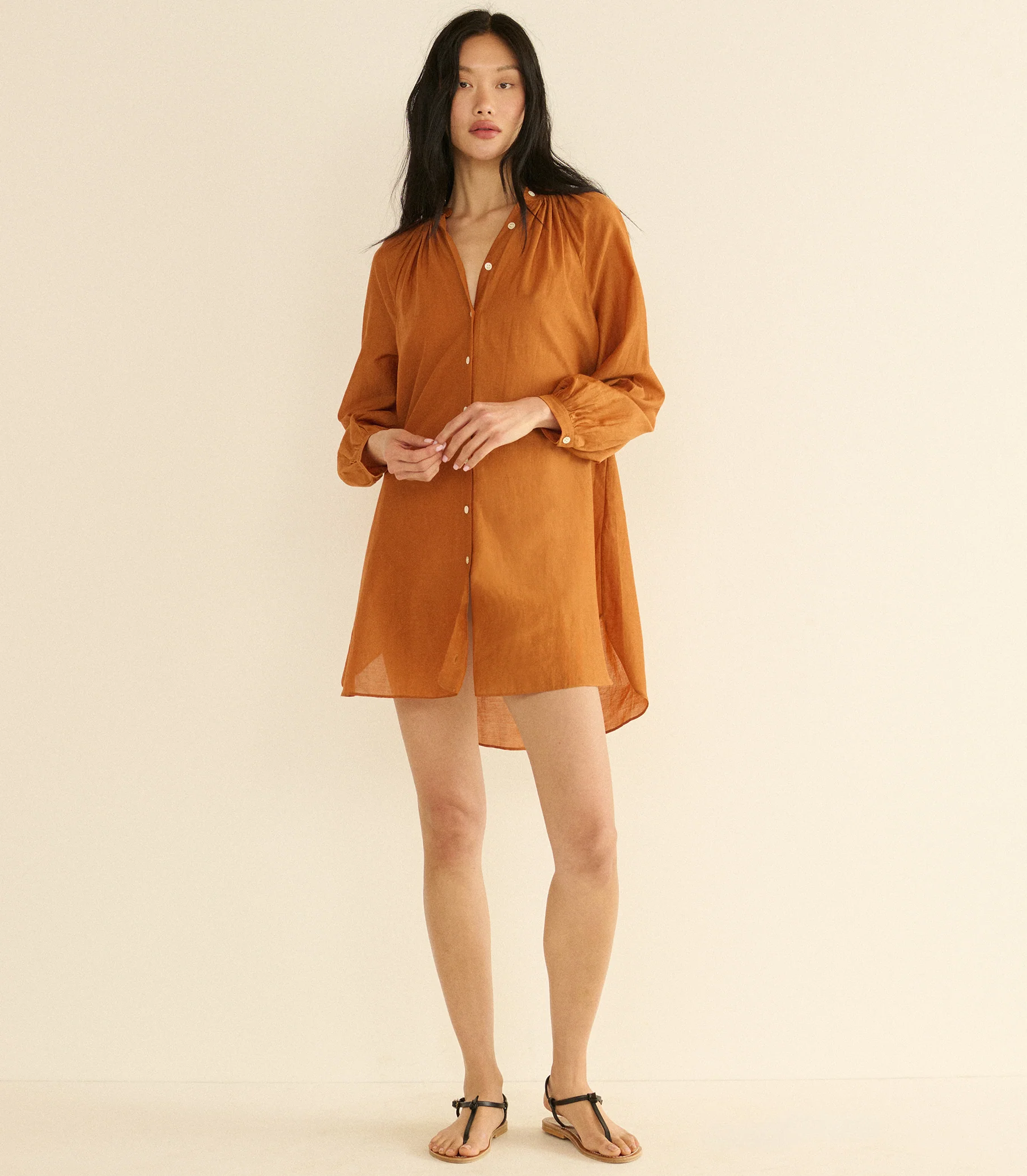 JULIET TUNIC DRESS -- COCONUT - Image 5
