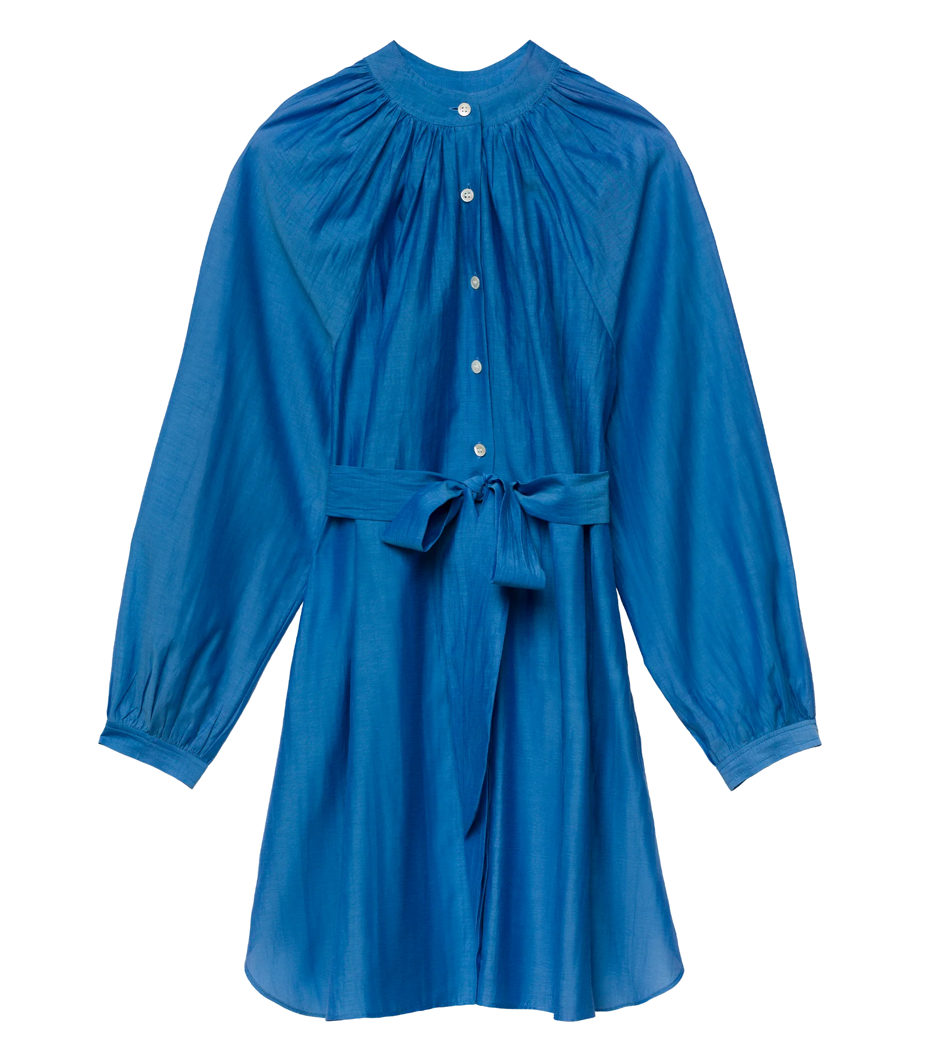 JULIET TUNIC DRESS -- SANTORINI BLUE - Image 10
