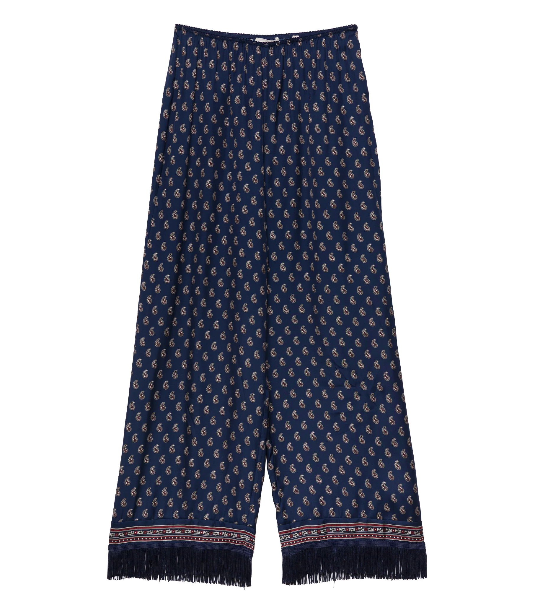 LAVON FRINGE PANT -- BLEU TAORMINA PAISLEY - Image 12