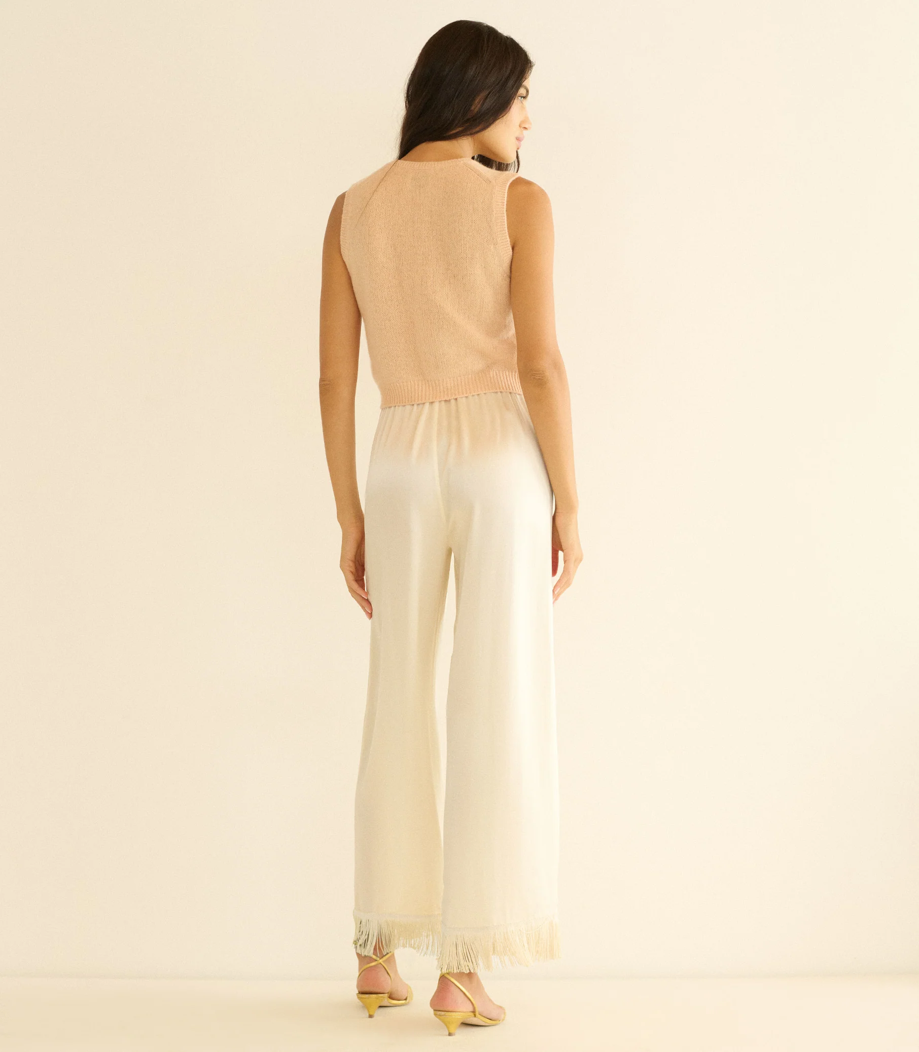 LAVON FRINGE PANT -- CANDLELIGHT - Image 6