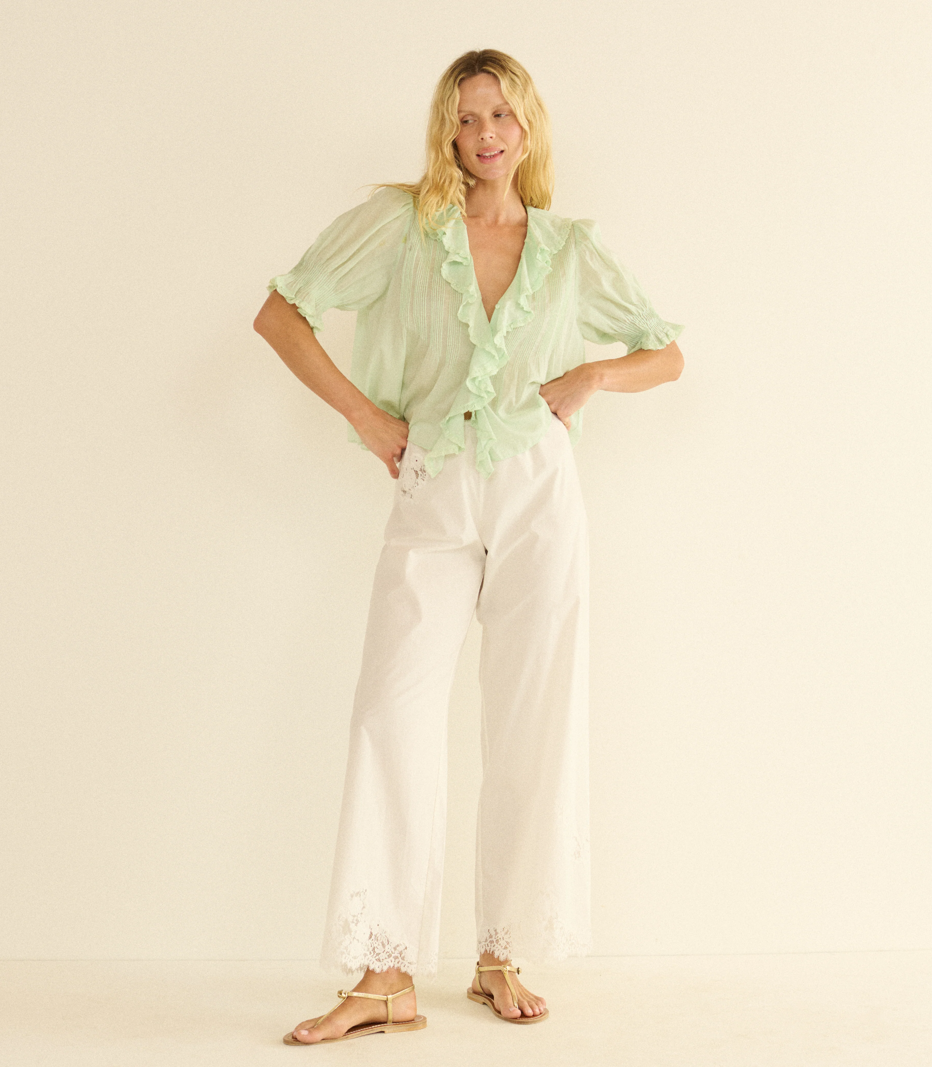 LAVONA PANT -- SALT - Image 8