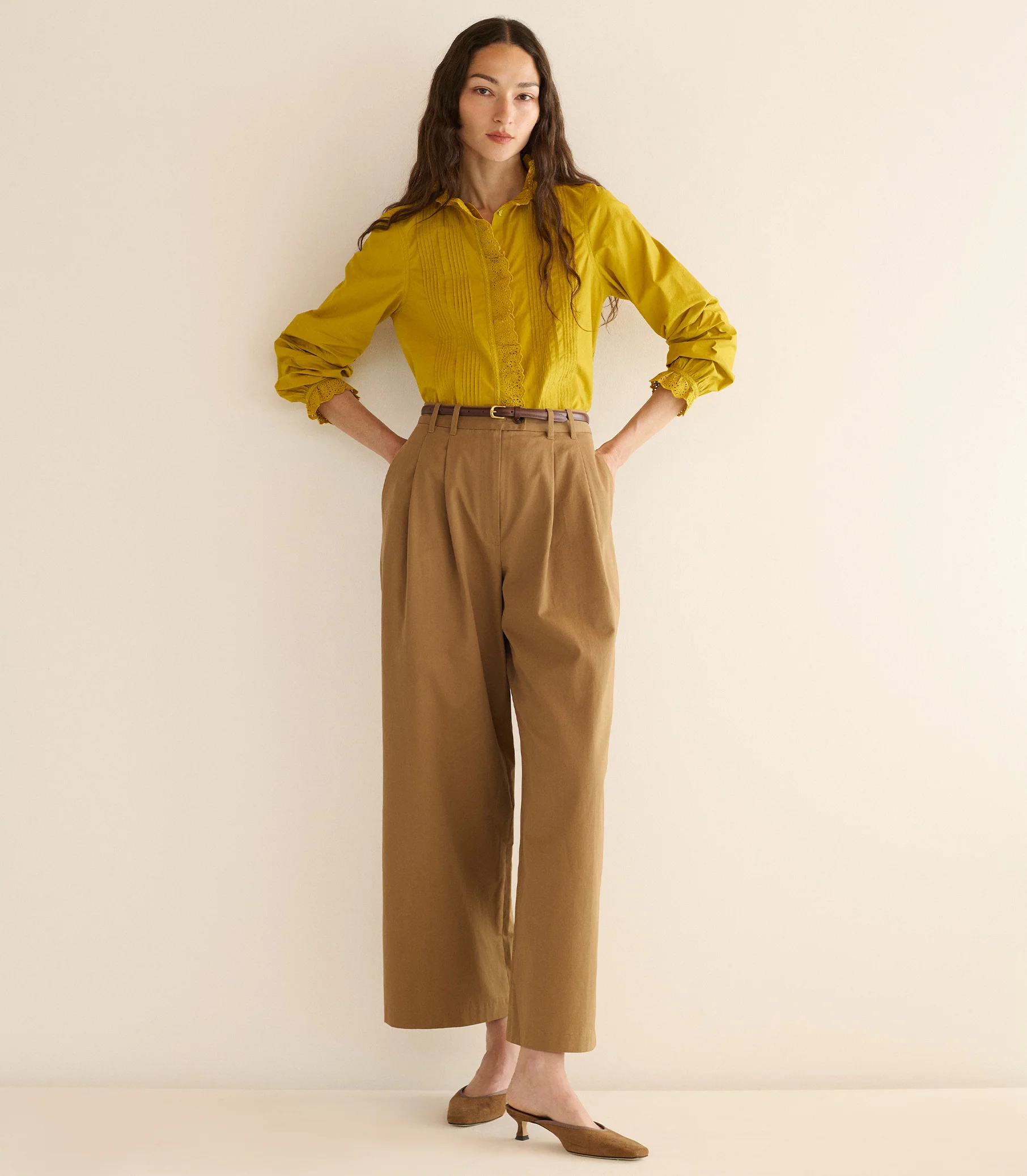 LEANDRA TOP -- OAKMOSS - Image 3