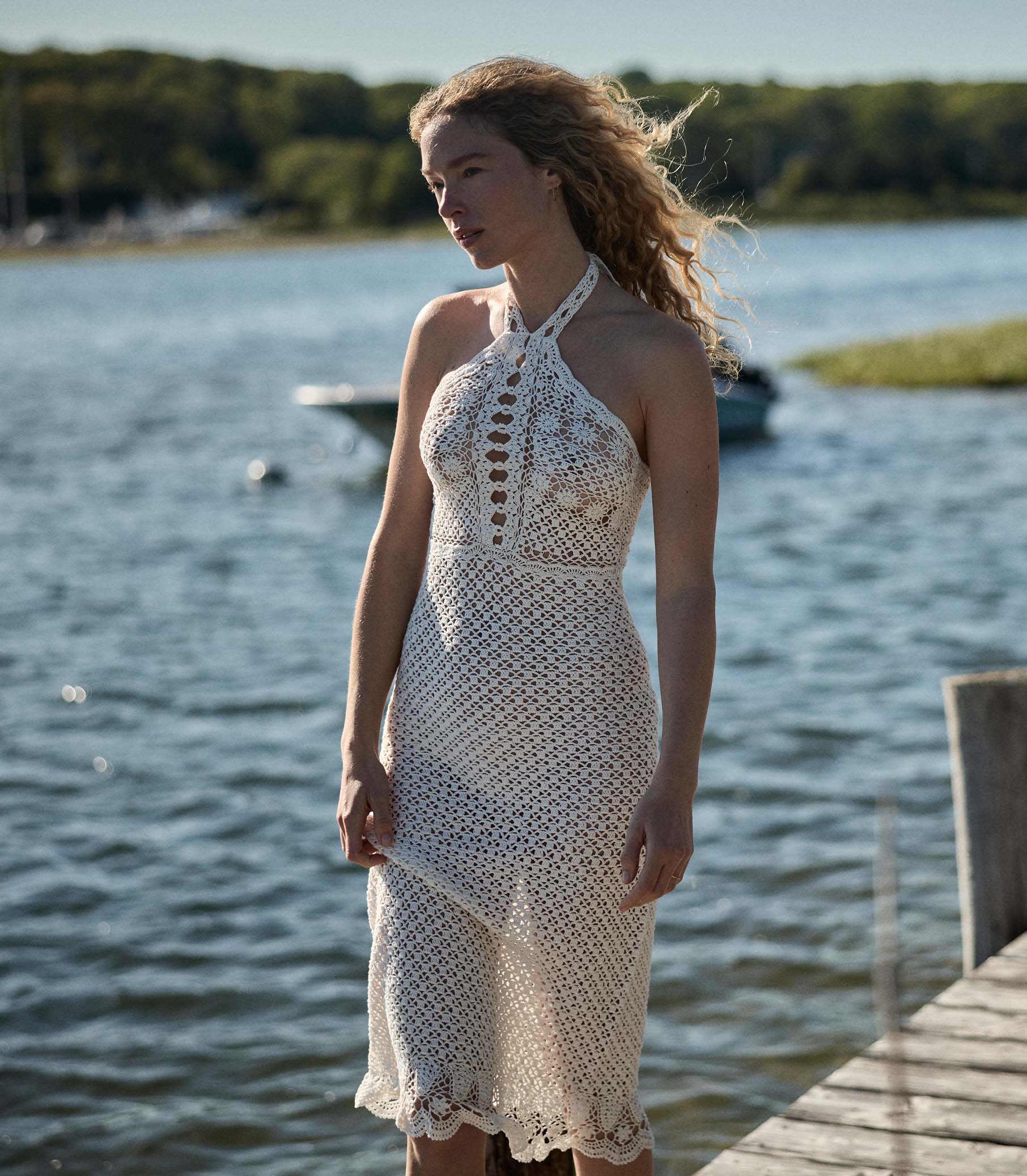 LIANE DRESS -- PEARL - Image 4