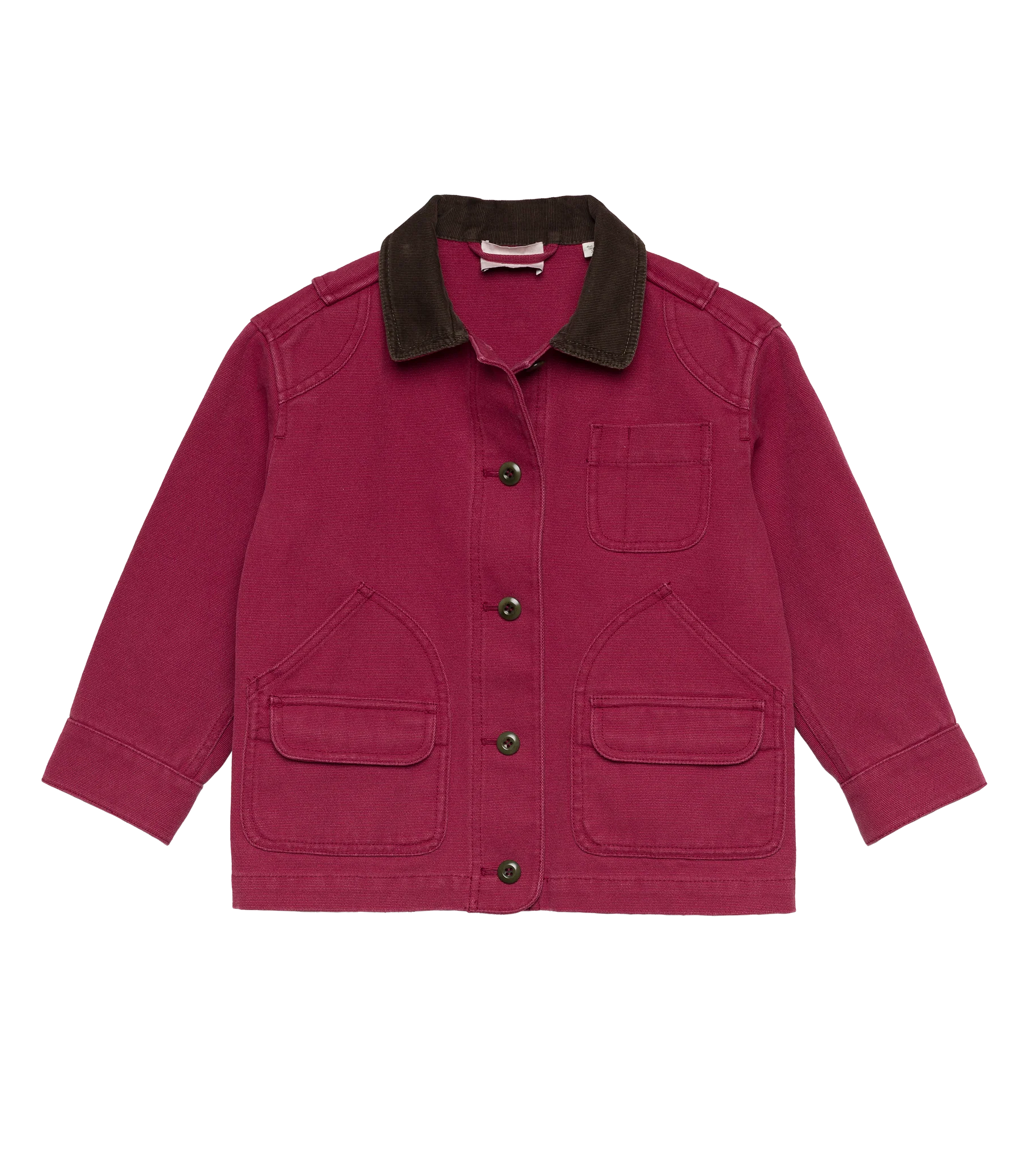 LITTLE PASCUAL JACKET -- WASHED CRIMSON - Image 6