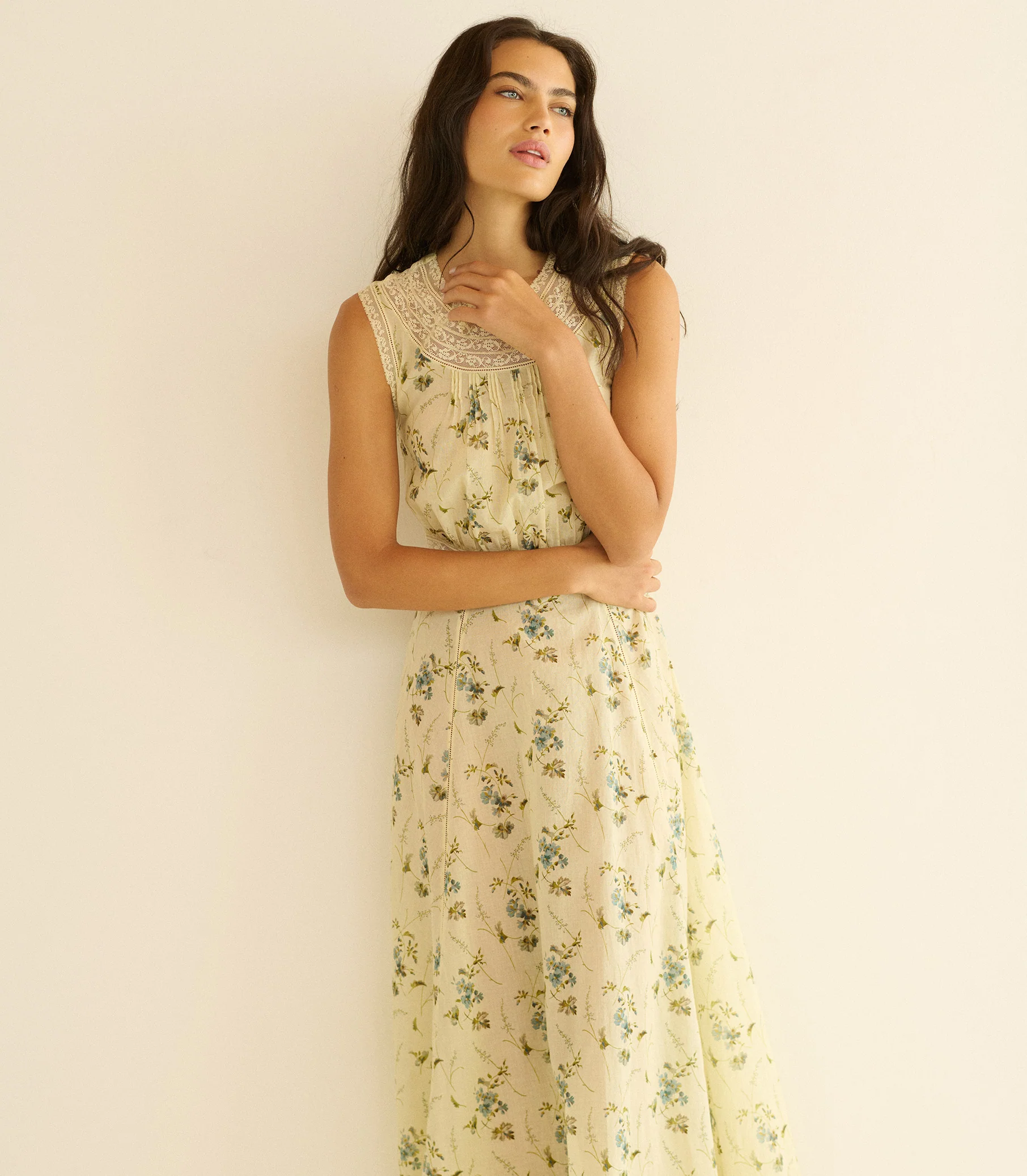 LILIANE DRESS -- SUNSHINE PRAIRIE ROSE - Image 3
