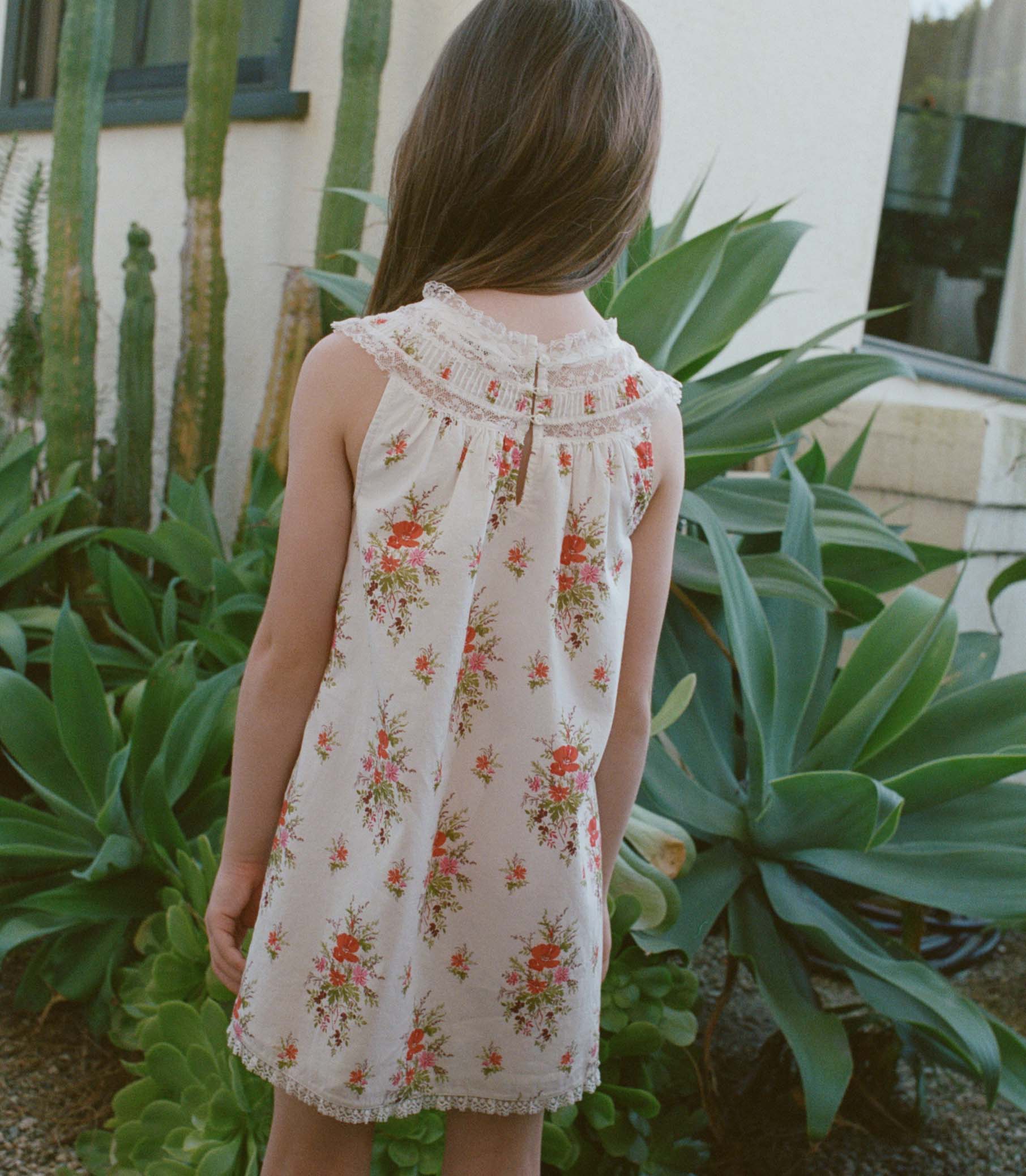LITTLE DANSES DRESS -- ROSE PETIT BOUQUET DE CHAMONIX - Image 5