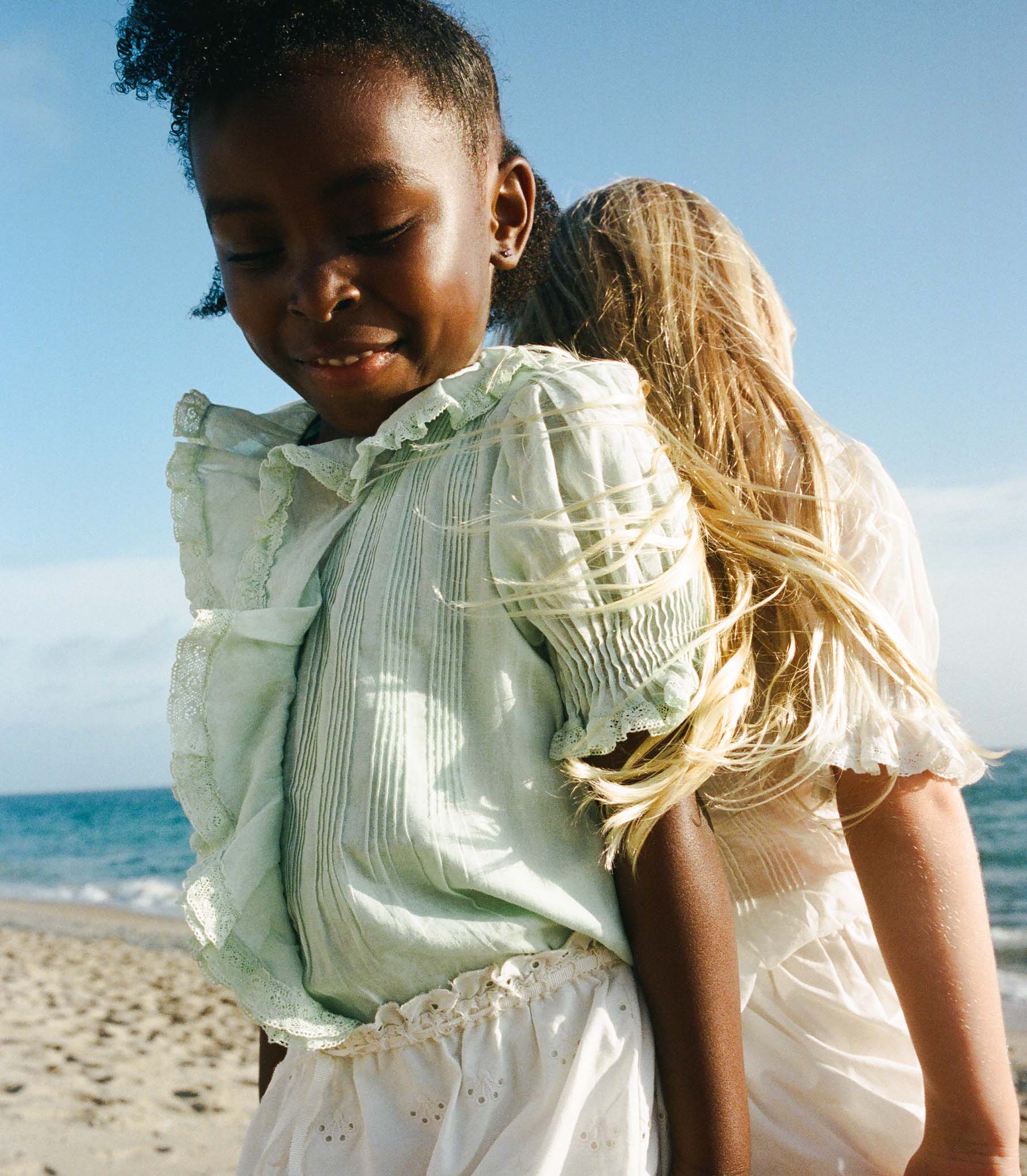 LITTLE HENRI TOP -- SEAFOAM - Image 6