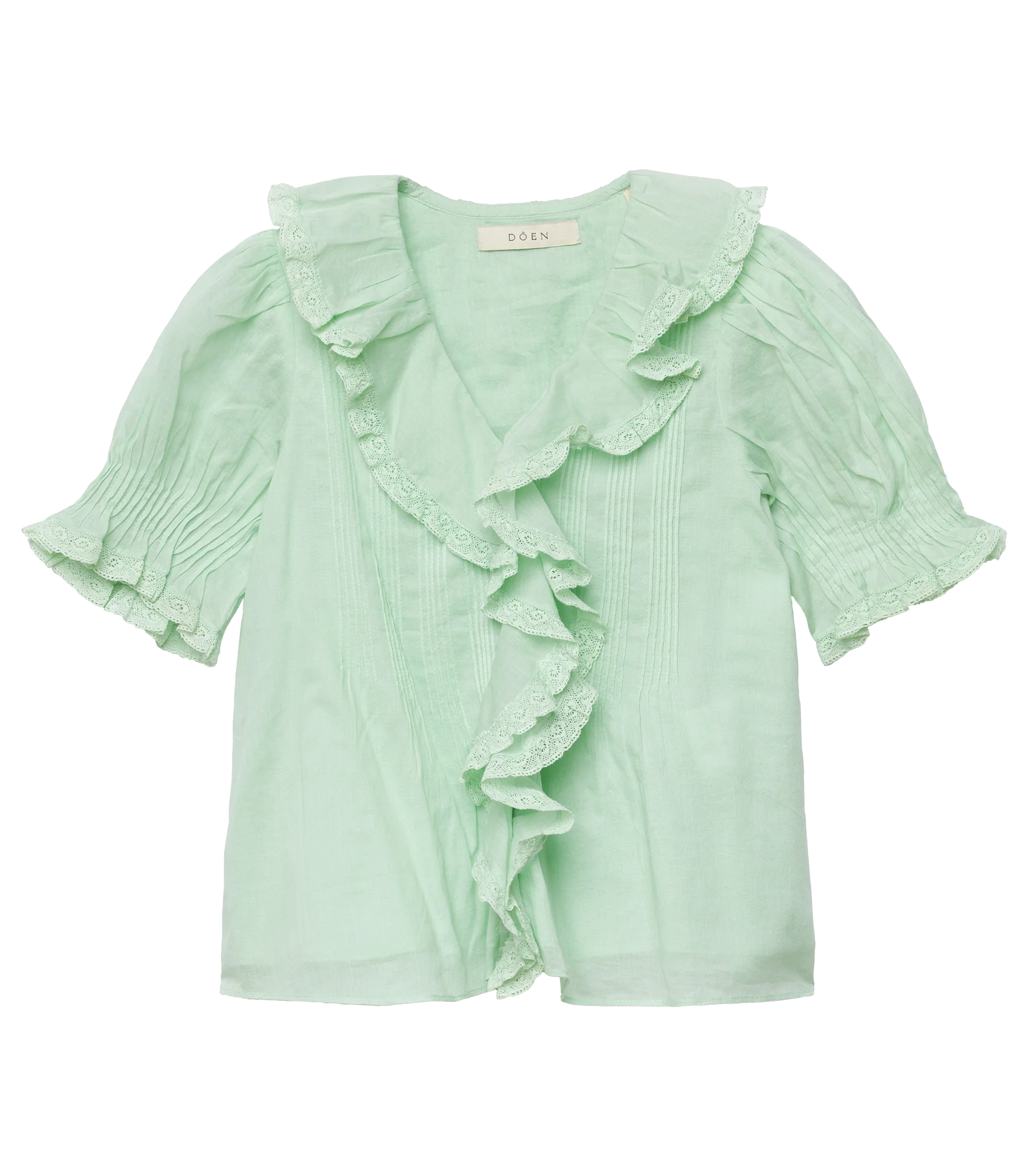 LITTLE HENRI TOP -- SEAFOAM - Image 9