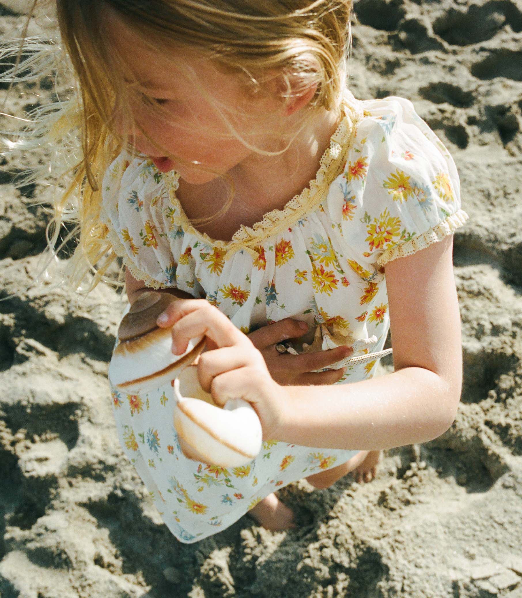 LITTLE JULIA DRESS -- DAHLIA FLORAL - Image 2