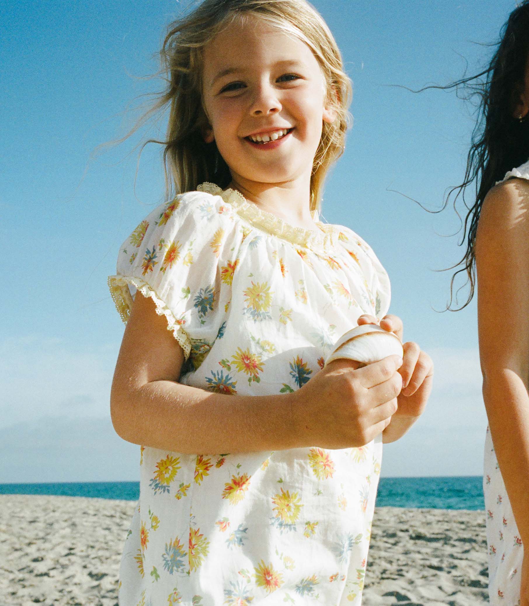LITTLE JULIA DRESS -- DAHLIA FLORAL - Image 3