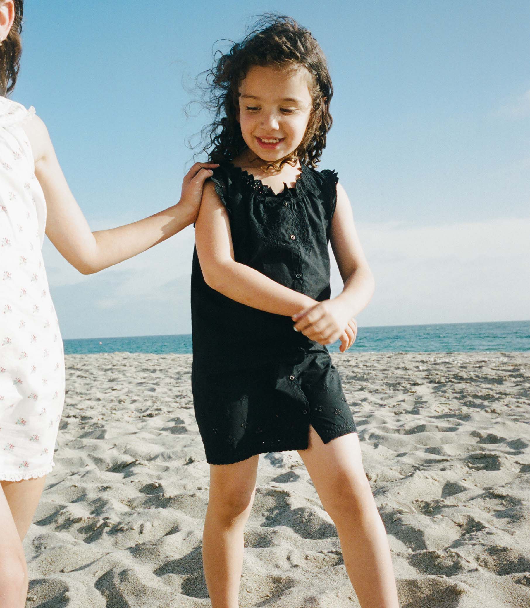LITTLE NESSIE DRESS -- BLACK - Image 2