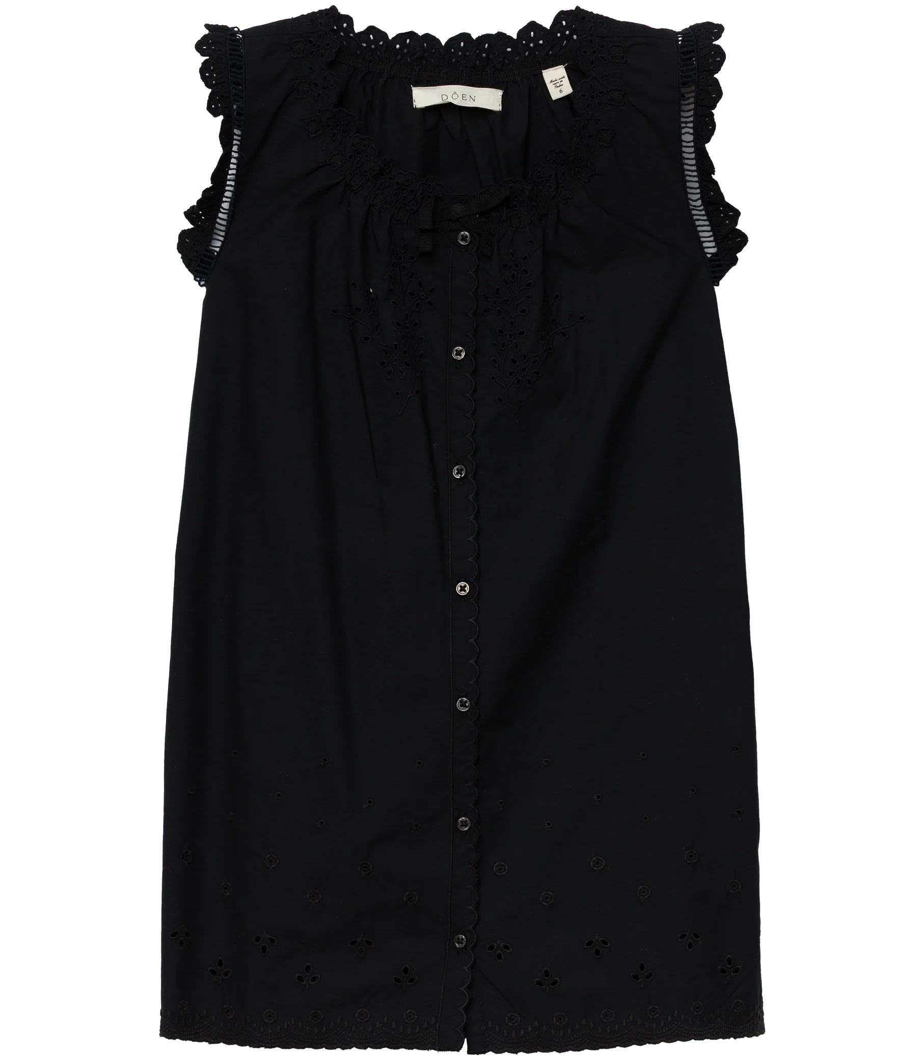 LITTLE NESSIE DRESS -- BLACK - Image 6