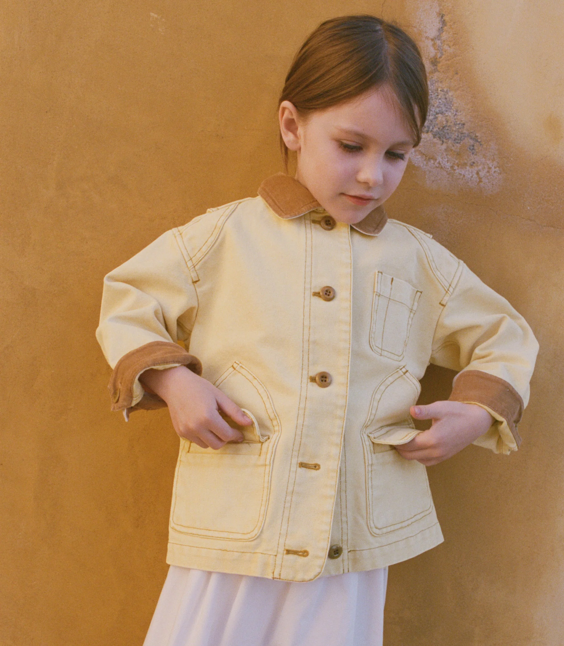 LITTLE PASCUAL JACKET -- STRAW - Image 3