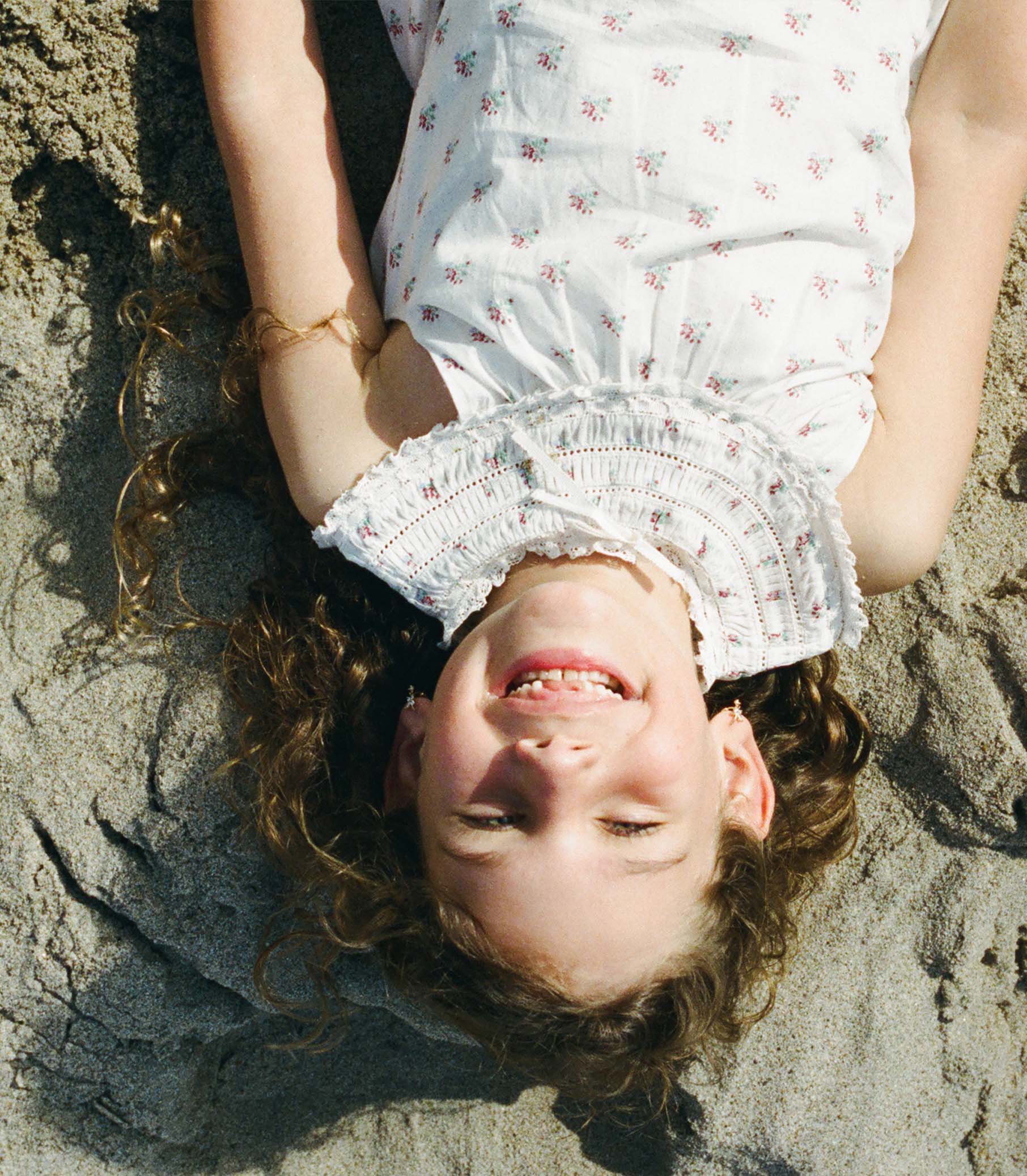 LITTLE VERITY DRESS -- PETIT POSY CALICO - Image 2