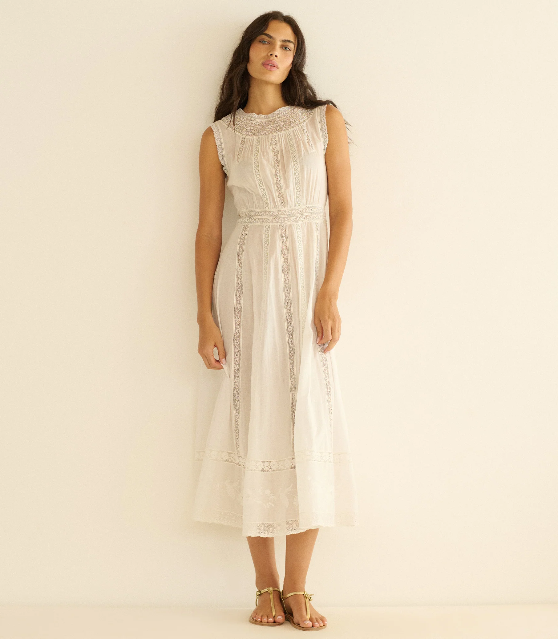 LIVIANA DRESS -- SALT - Image 2