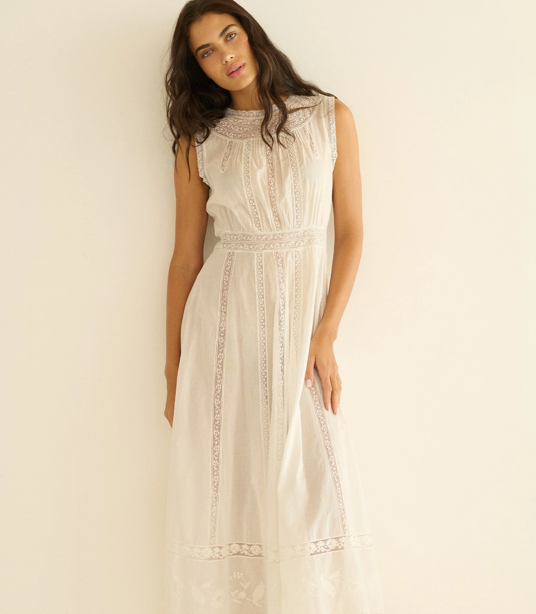 LIVIANA DRESS -- SALT - Image 3