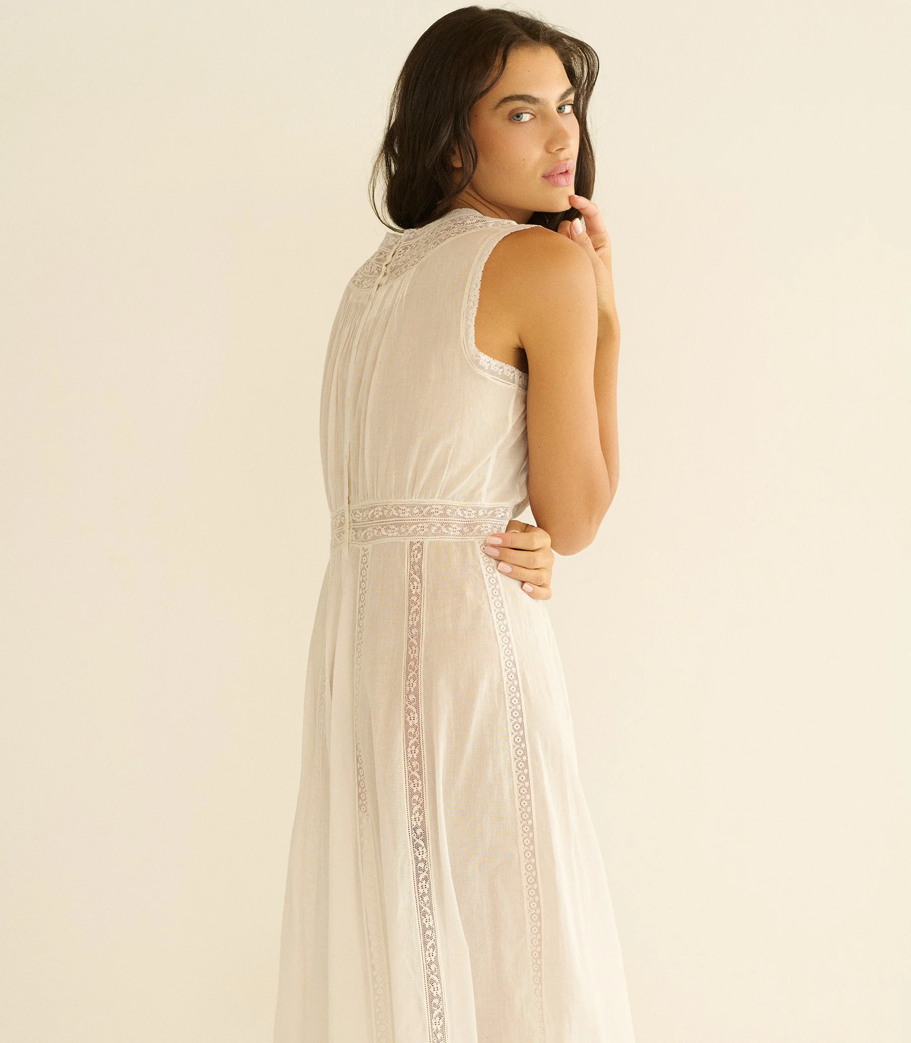 LIVIANA DRESS -- SALT - Image 5