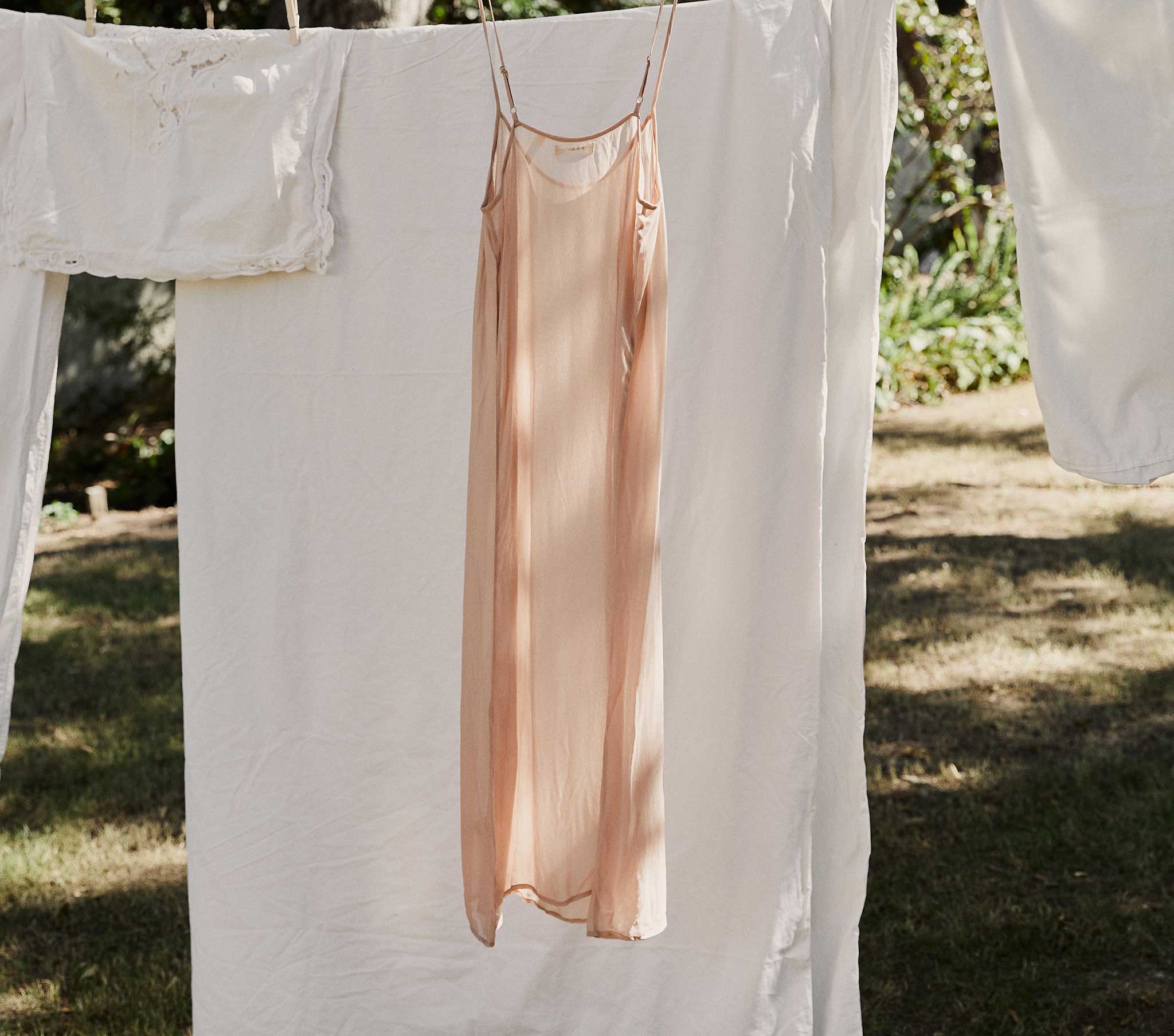 LONG SCOOP NECK SLIP -- CONCH - Image 3