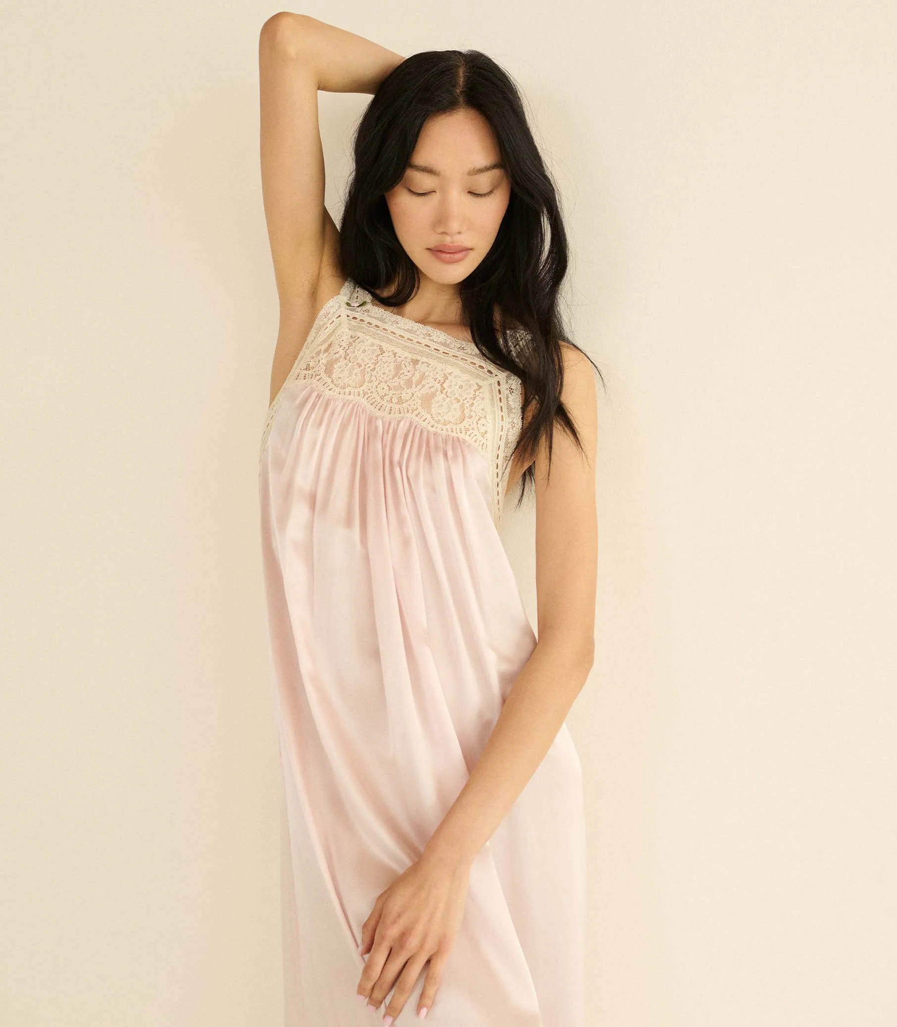 LUCIANE DRESS -- POWDER ROSE - Image 5