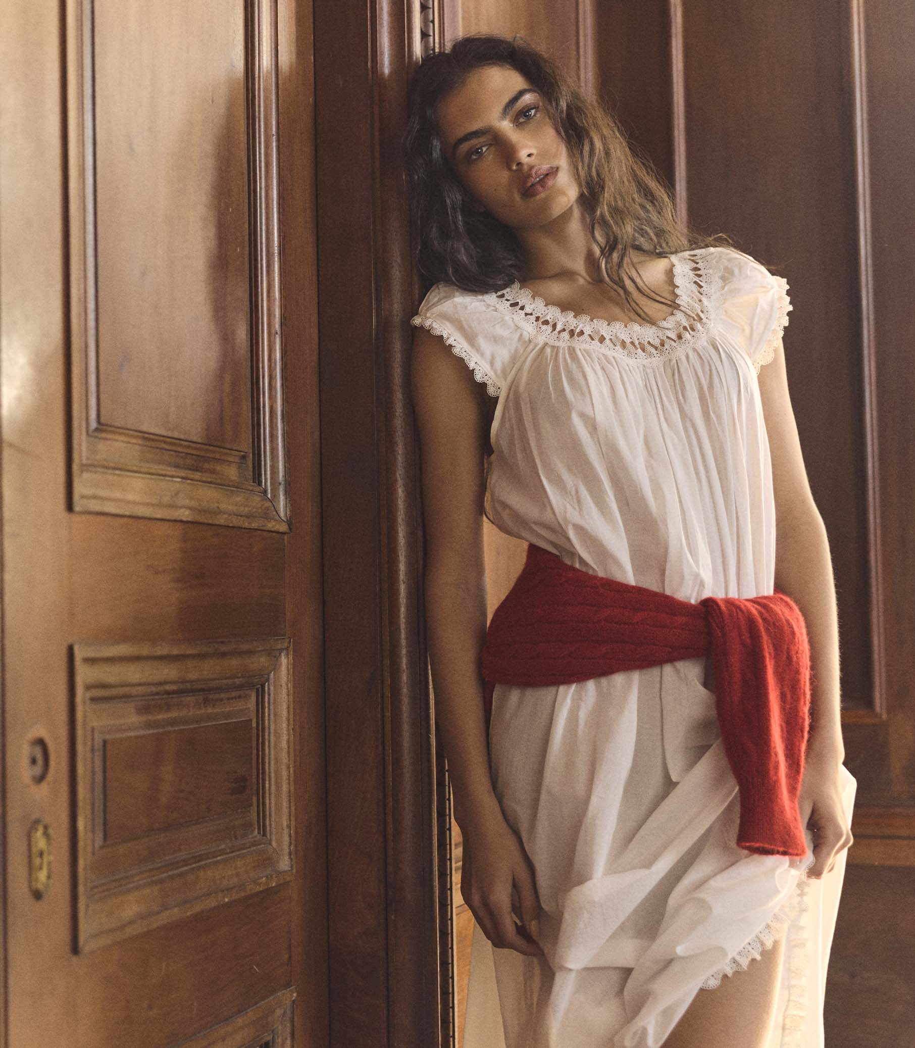 LUCILIA NIGHTGOWN -- SALT - Image 5