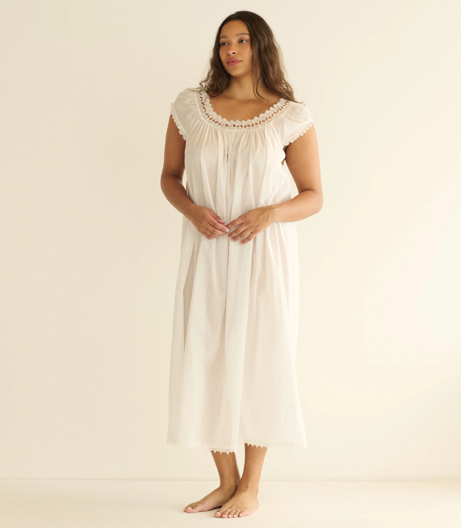 LUCILIA NIGHTGOWN -- SALT - Image 6