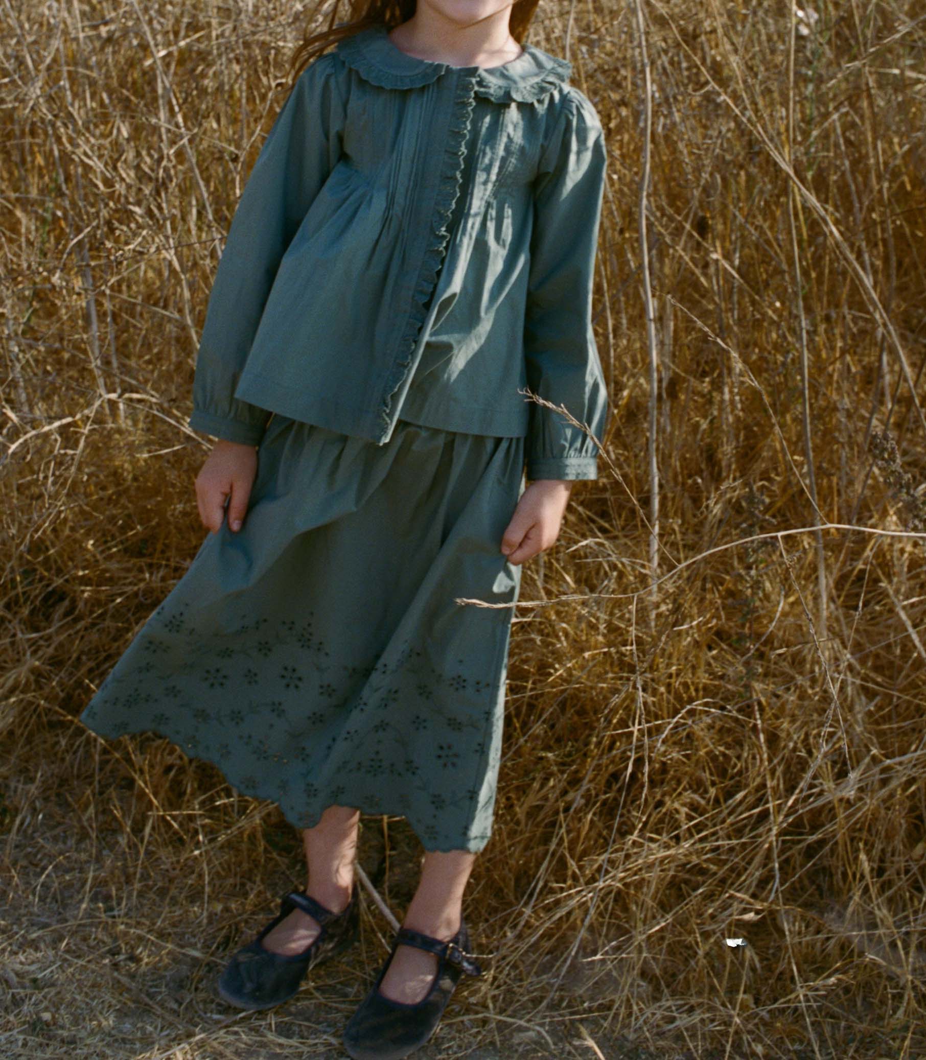 MACI SKIRT -- SOFT SPRUCE - Image 3