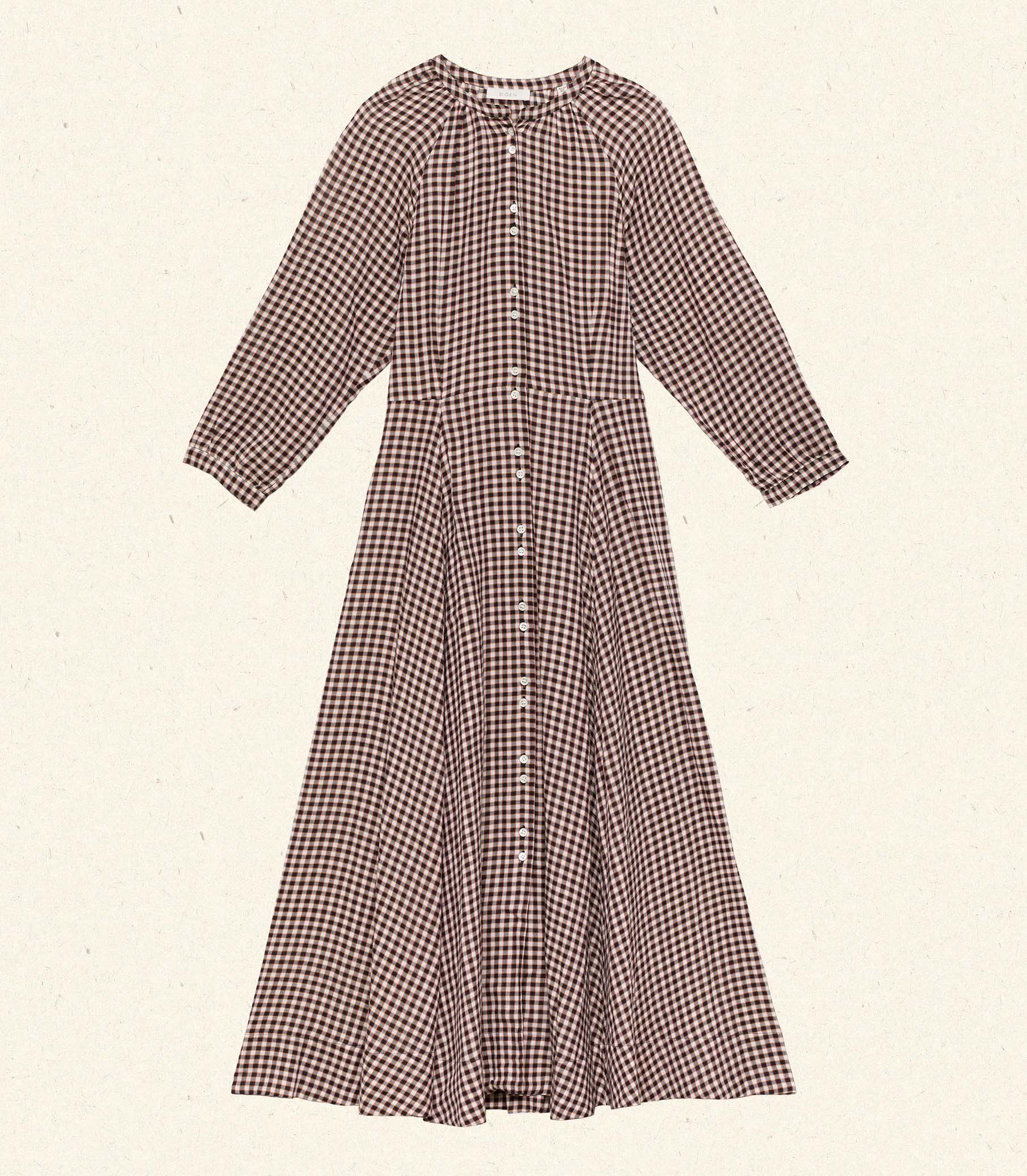 MADELAINE DRESS -- DELPHINE PLAID - Image 5