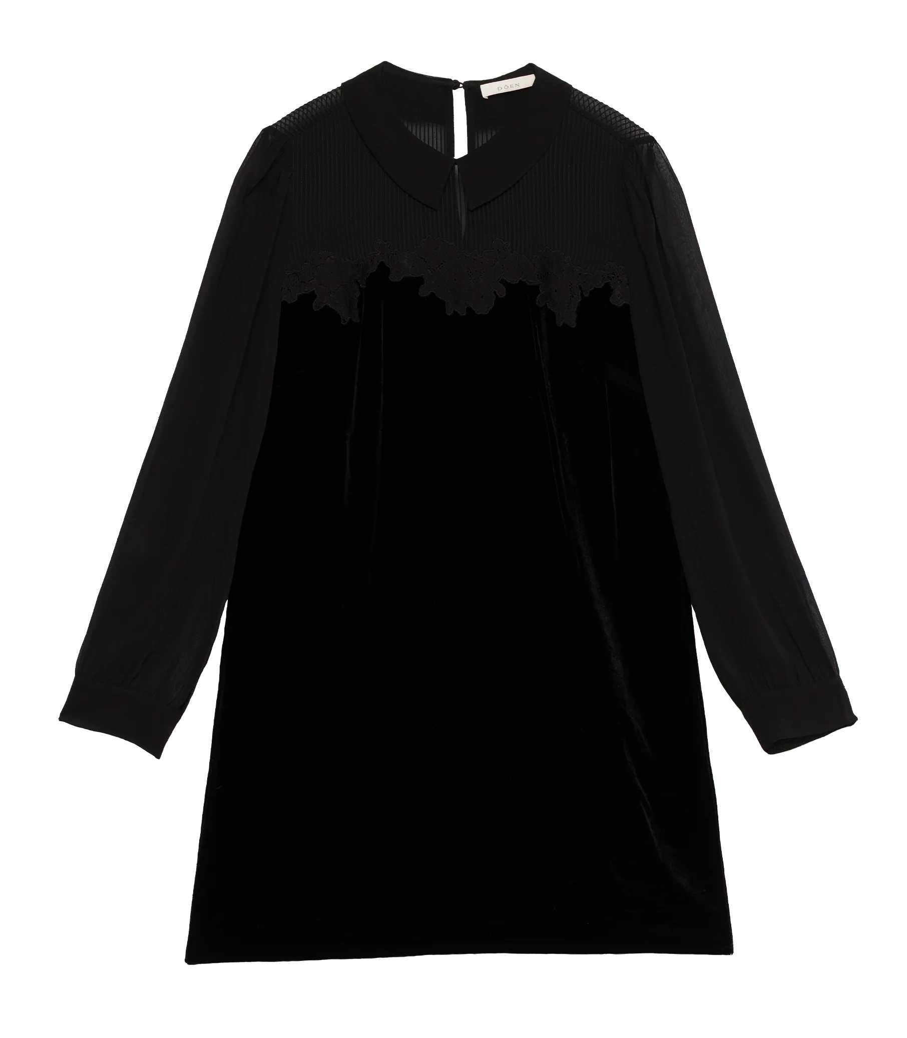 MADELYNNE DRESS -- BLACK - Image 6