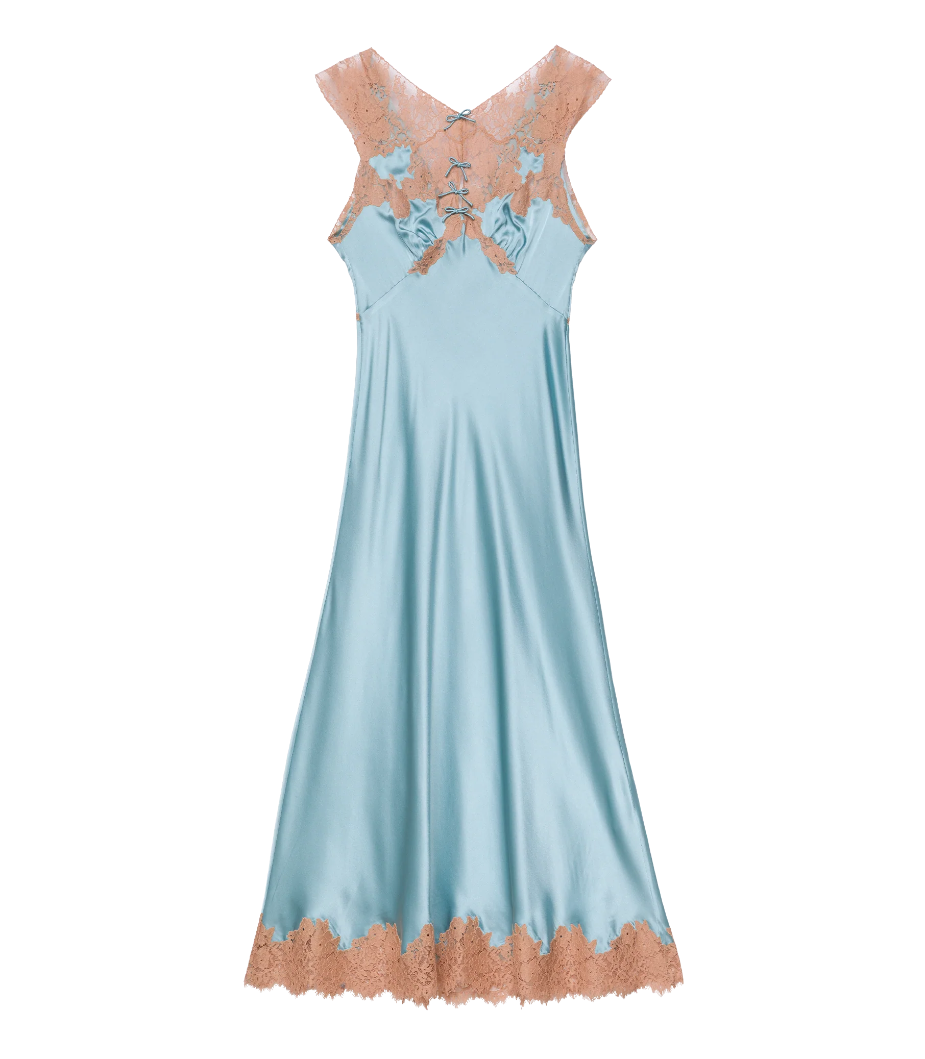 MARCELLE DRESS -- DEEP AQUAMARINE - Image 6