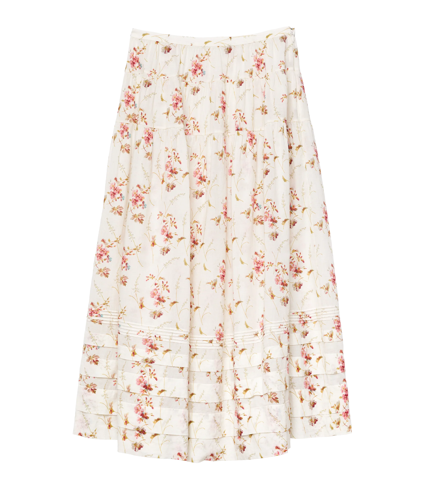 MARIE SKIRT -- BLANC PRAIRIE ROSE - Image 5