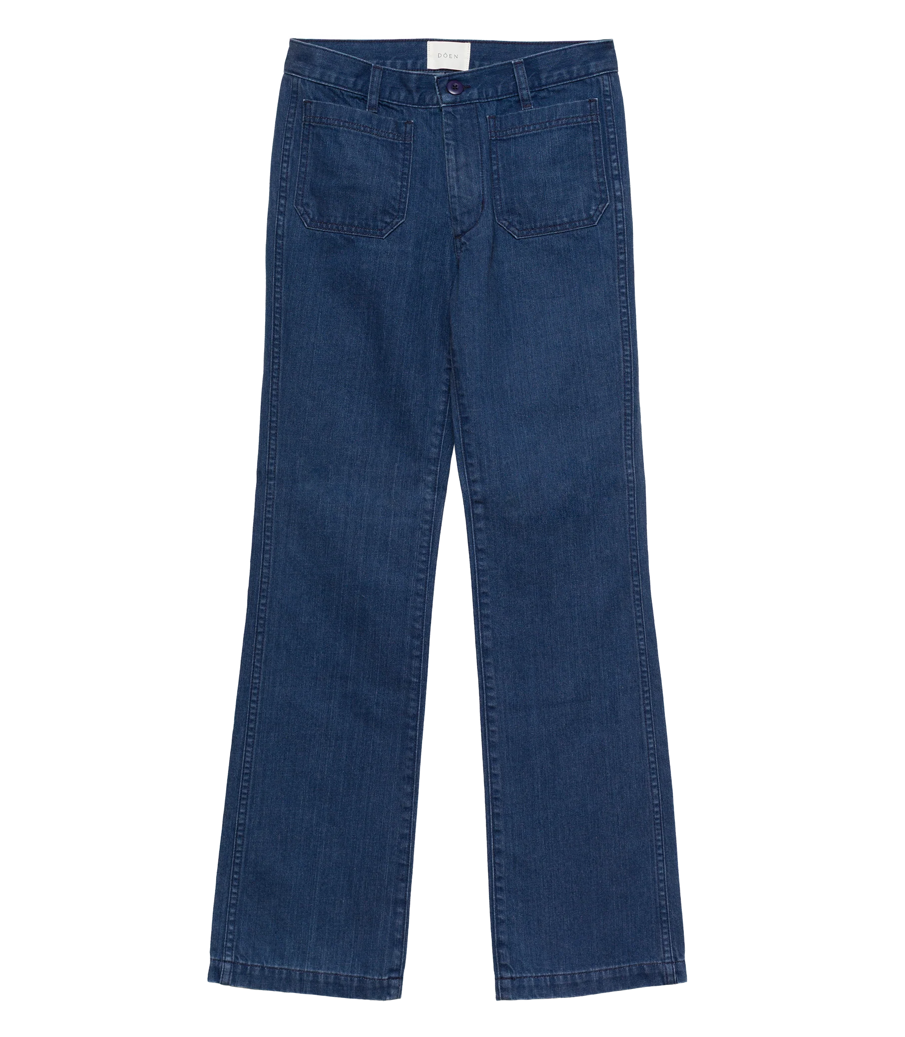 MARITIME MID RISE JEAN -- SIRENES WASH - Image 7