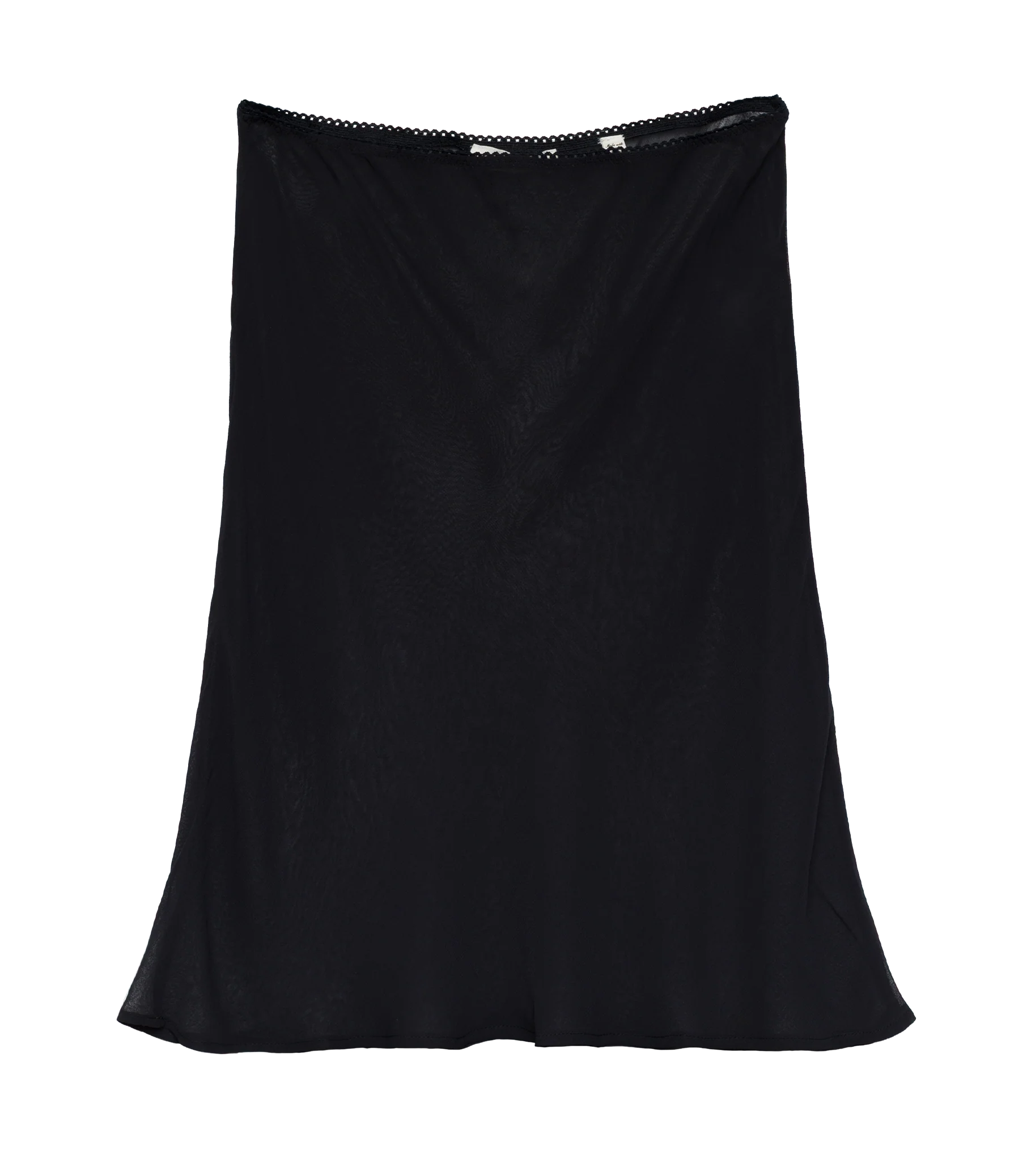 MINI SKIRT SLIP -- BLACK - Image 2