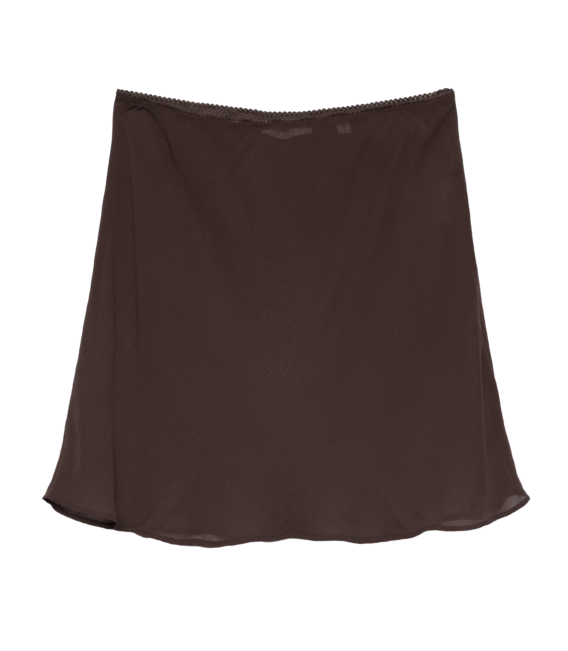 MINI SKIRT SLIP -- UMBER - Image 3