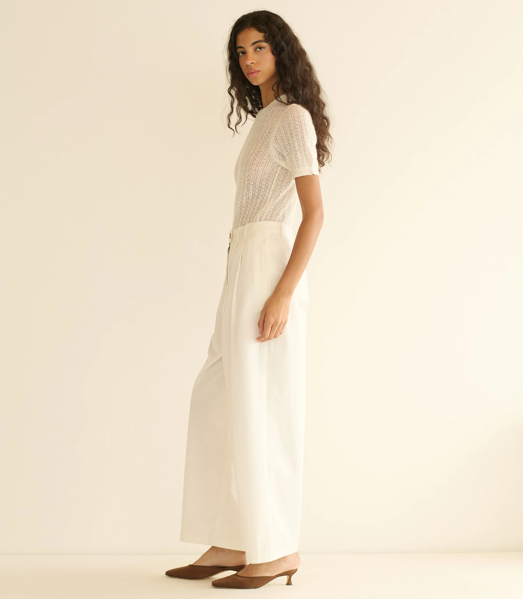 MONICA SWEATER -- IVORY - Image 4