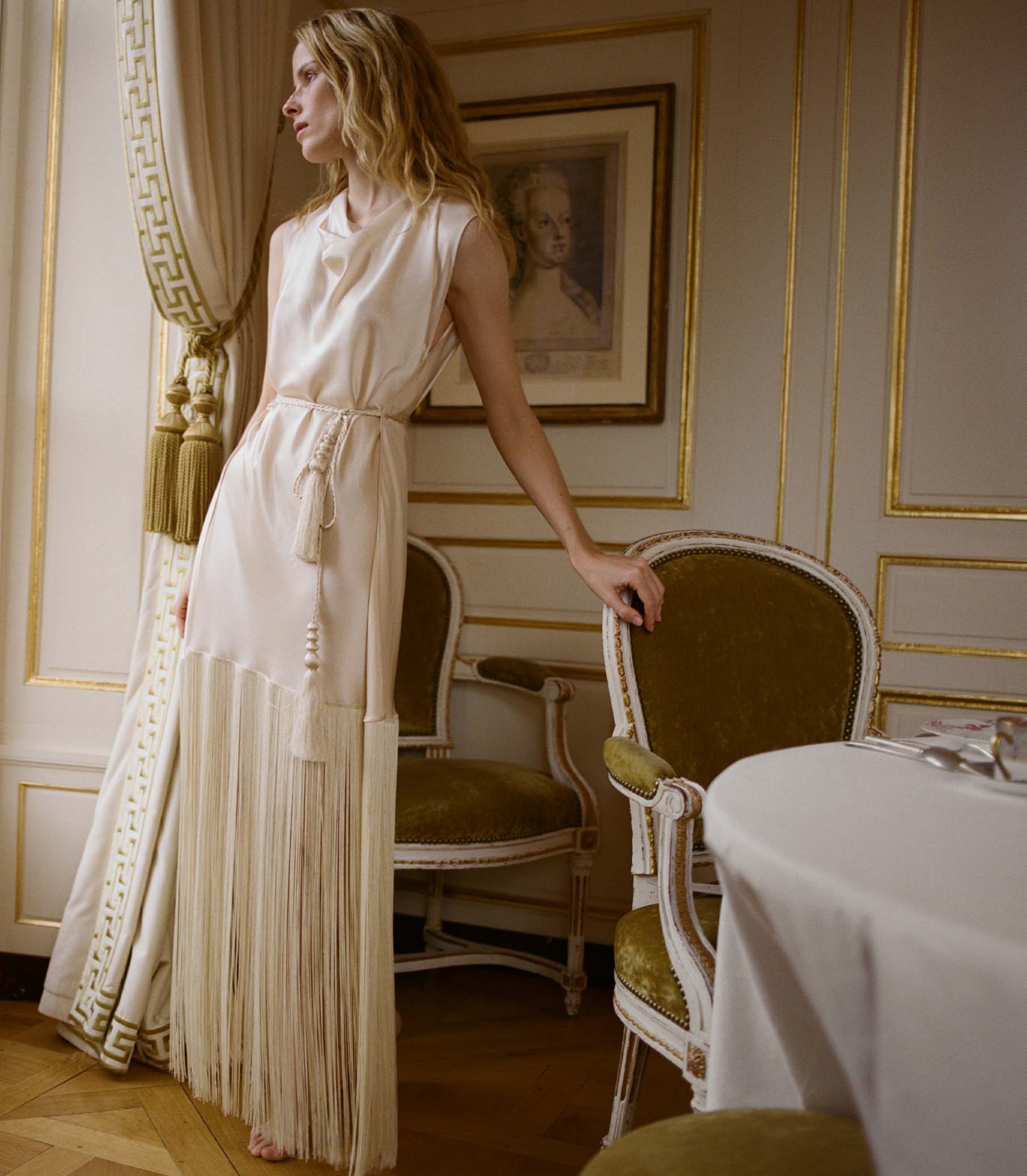 NELLCOTE ANNIVERSARY DRESS -- CANDLELIGHT - Image 5