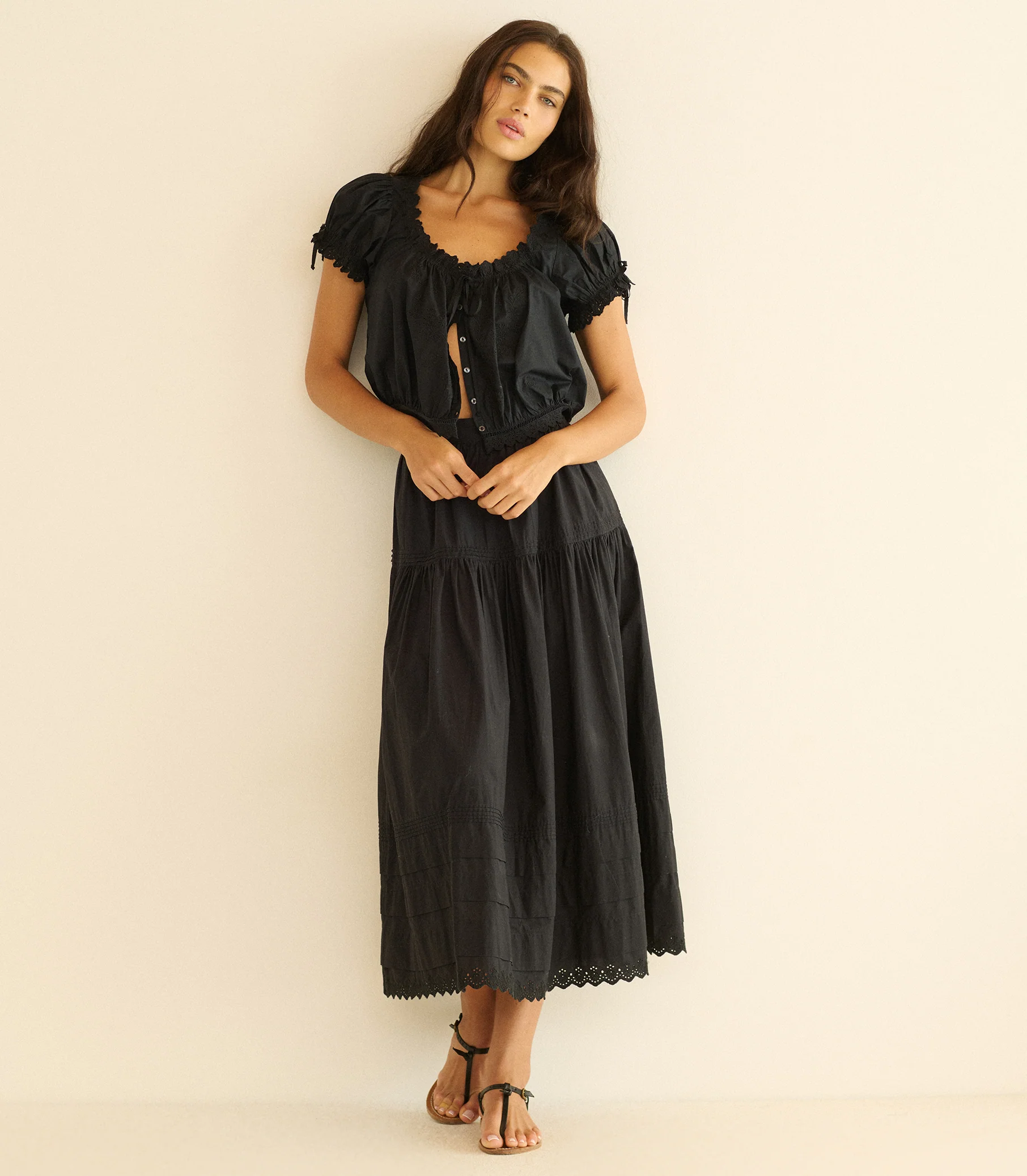 SEBASTIANE SKIRT -- BLACK - Image 8