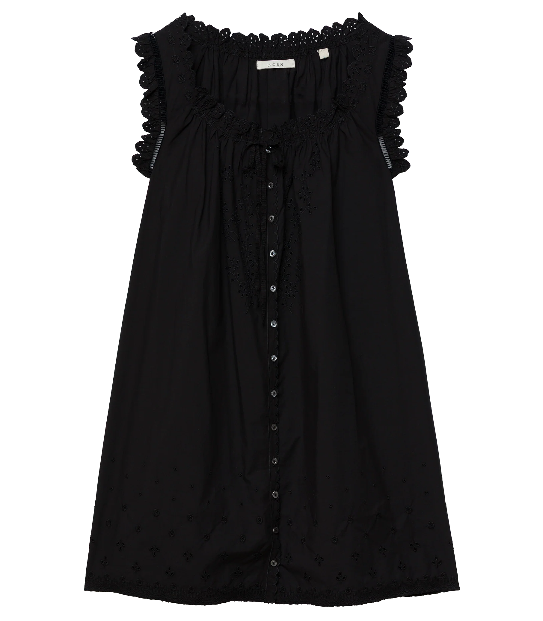 NESSIE DRESS -- BLACK - Image 6