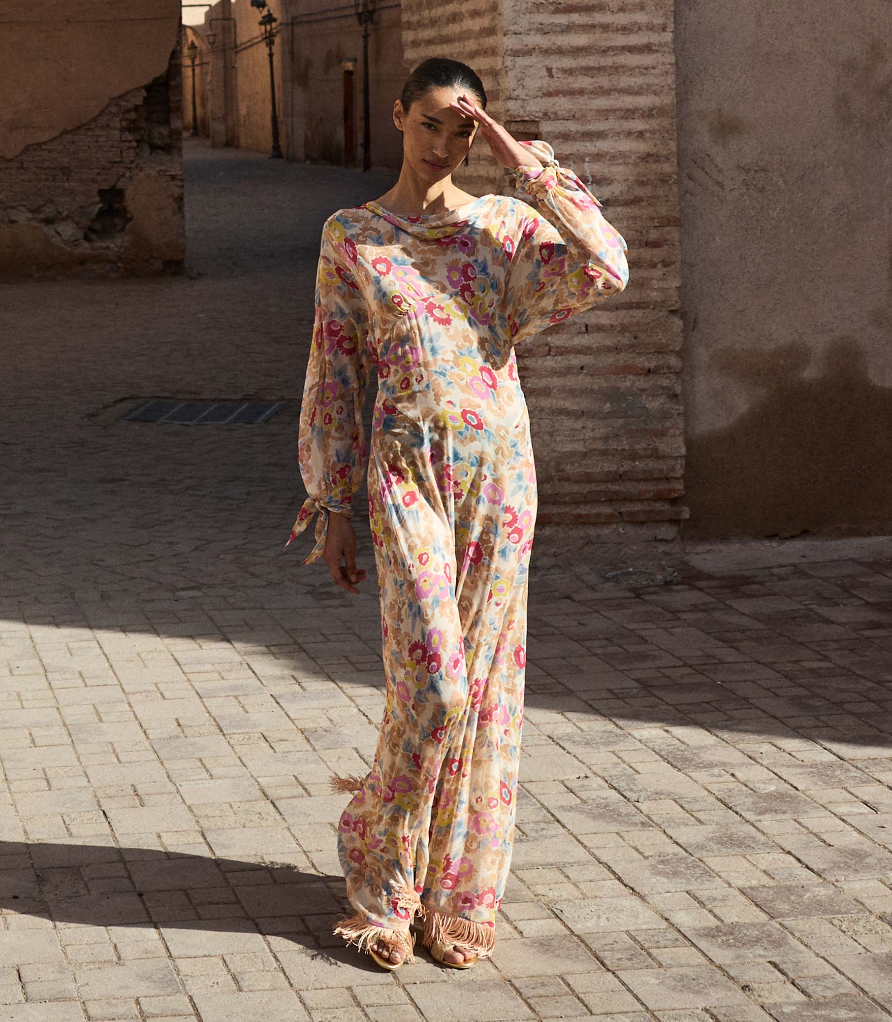 OPHELIA DRESS -- JARDIN DE CAMELIAS - Image 3
