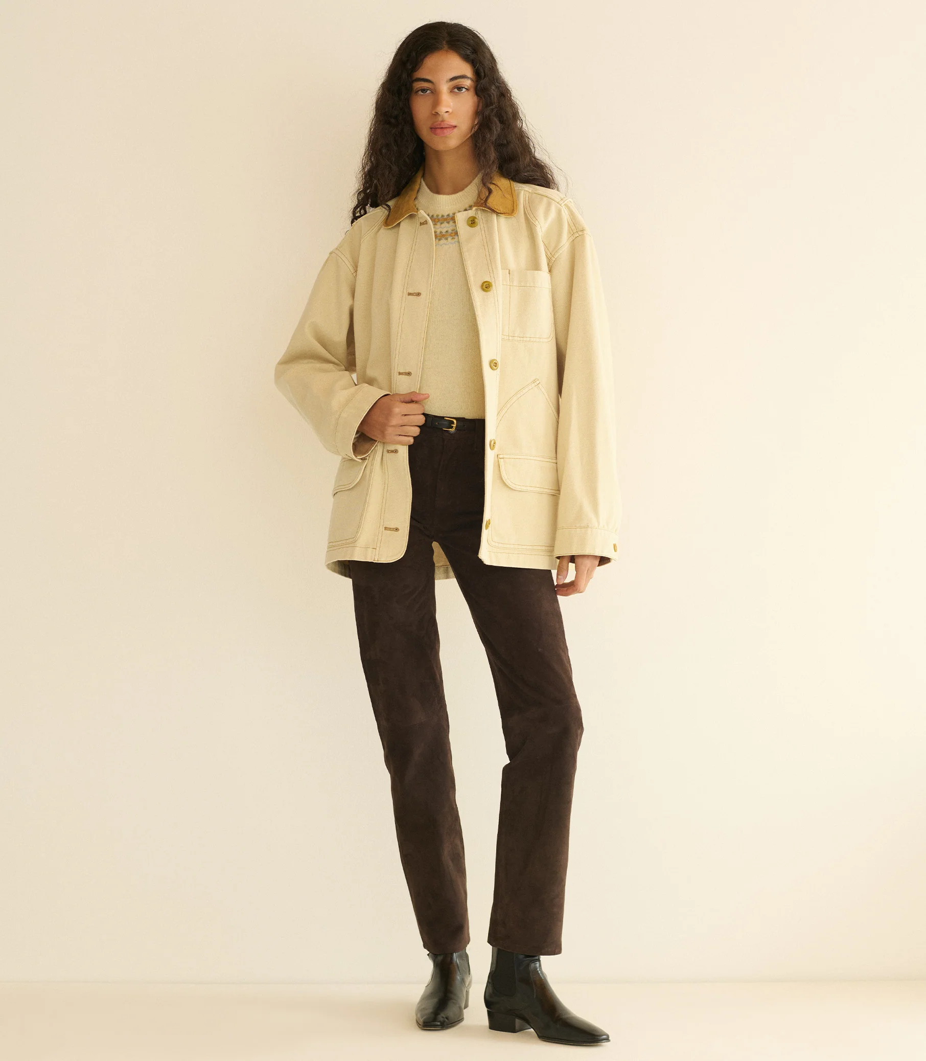 PASCUAL JACKET -- STRAW - Image 5