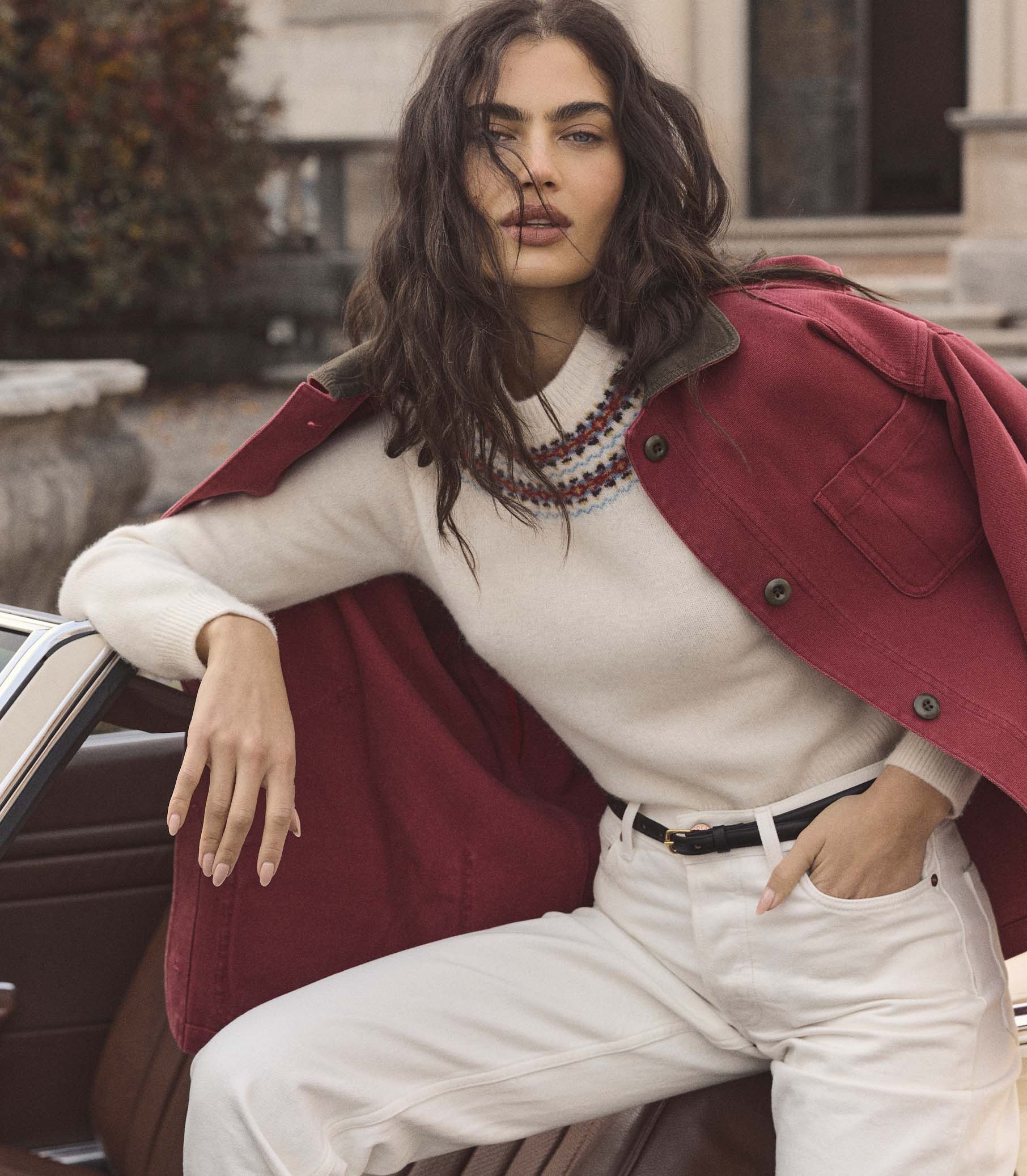 PASCUAL JACKET -- WASHED CRIMSON - Image 4