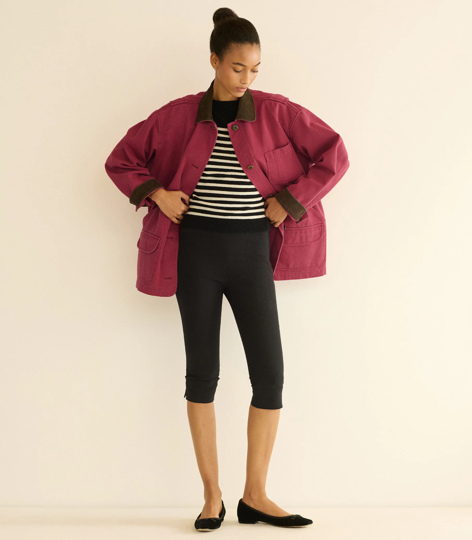 PASCUAL JACKET -- WASHED CRIMSON - Image 8